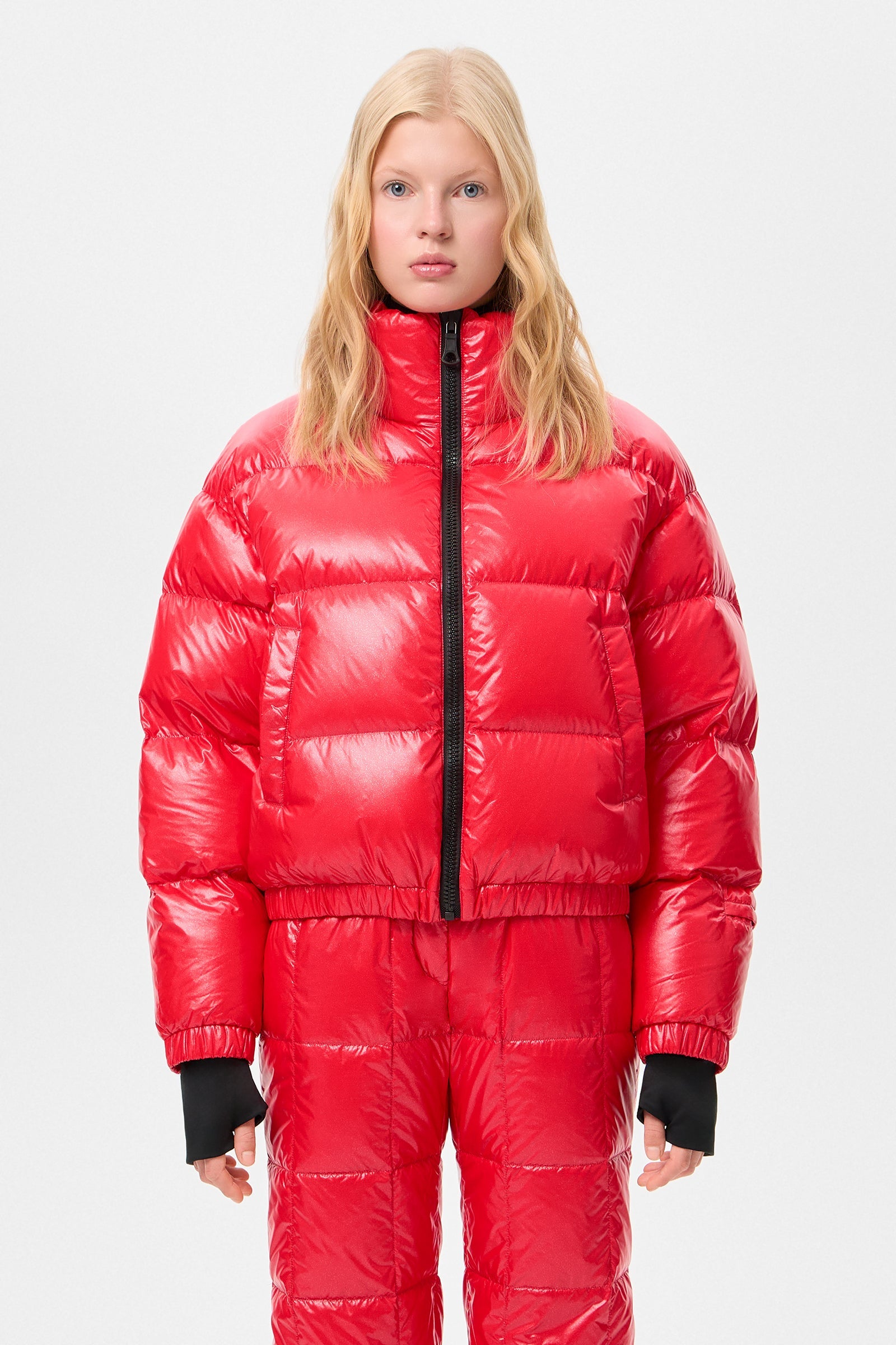 APRES SKI COOL JACKET GLITTER RED - IENKI IENKI
