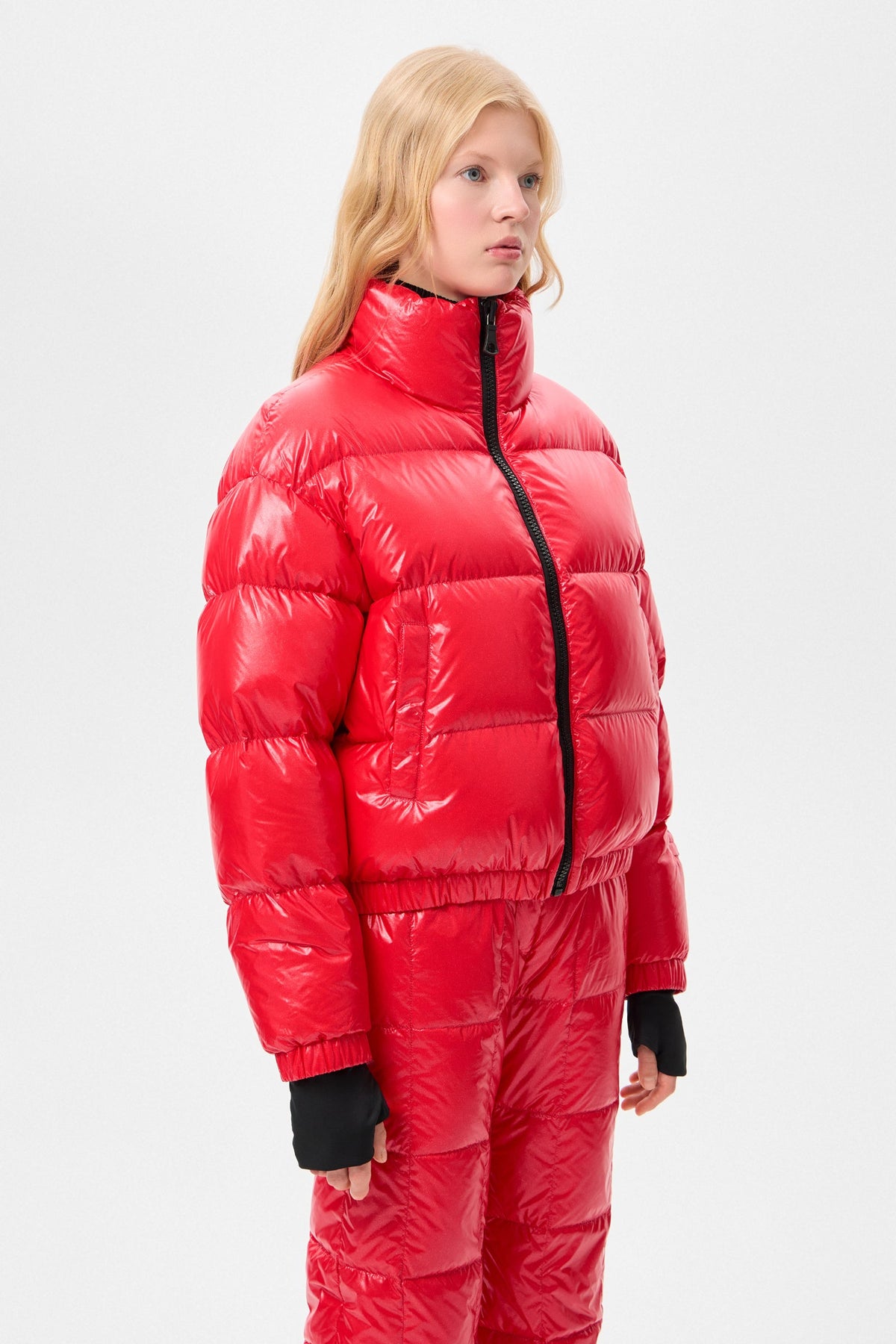APRES SKI COOL JACKET GLITTER RED - IENKI IENKI