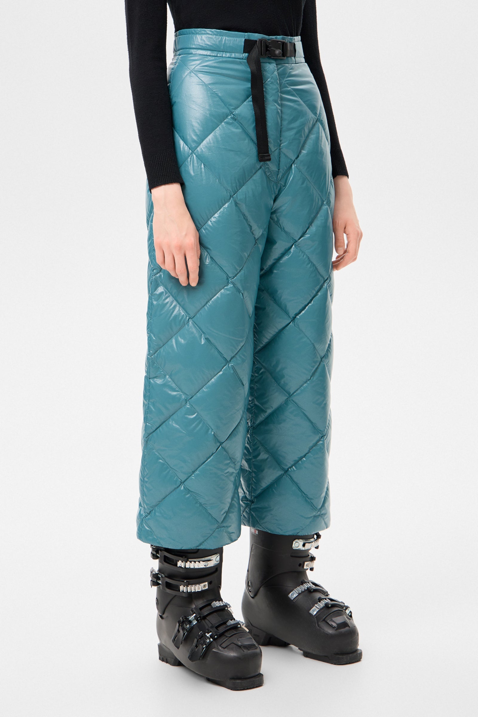 APRES SKI DUNNO PANTS GLITTER GREEN - IENKI IENKI
