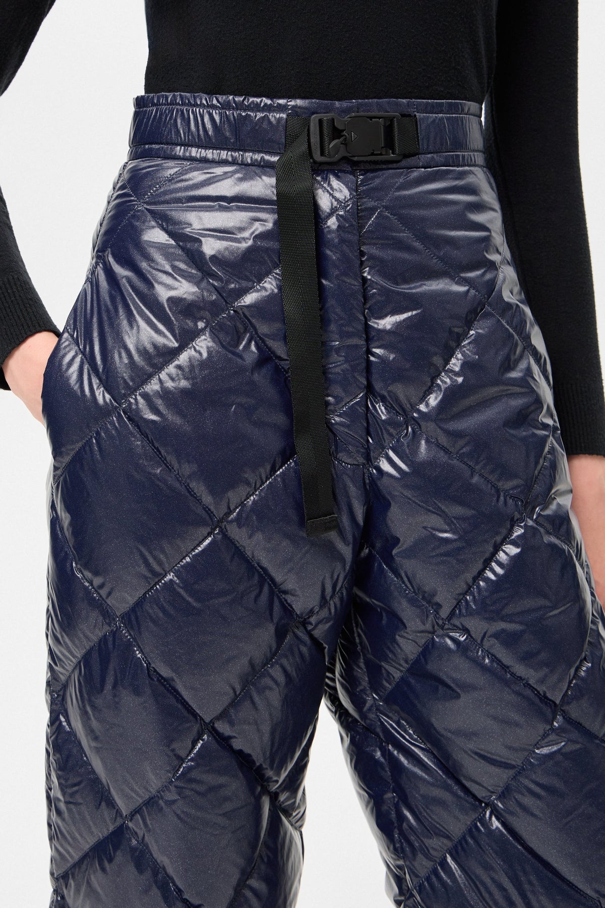 APRES SKI DUNNO PANTS GLITTER NAVY - IENKI IENKI