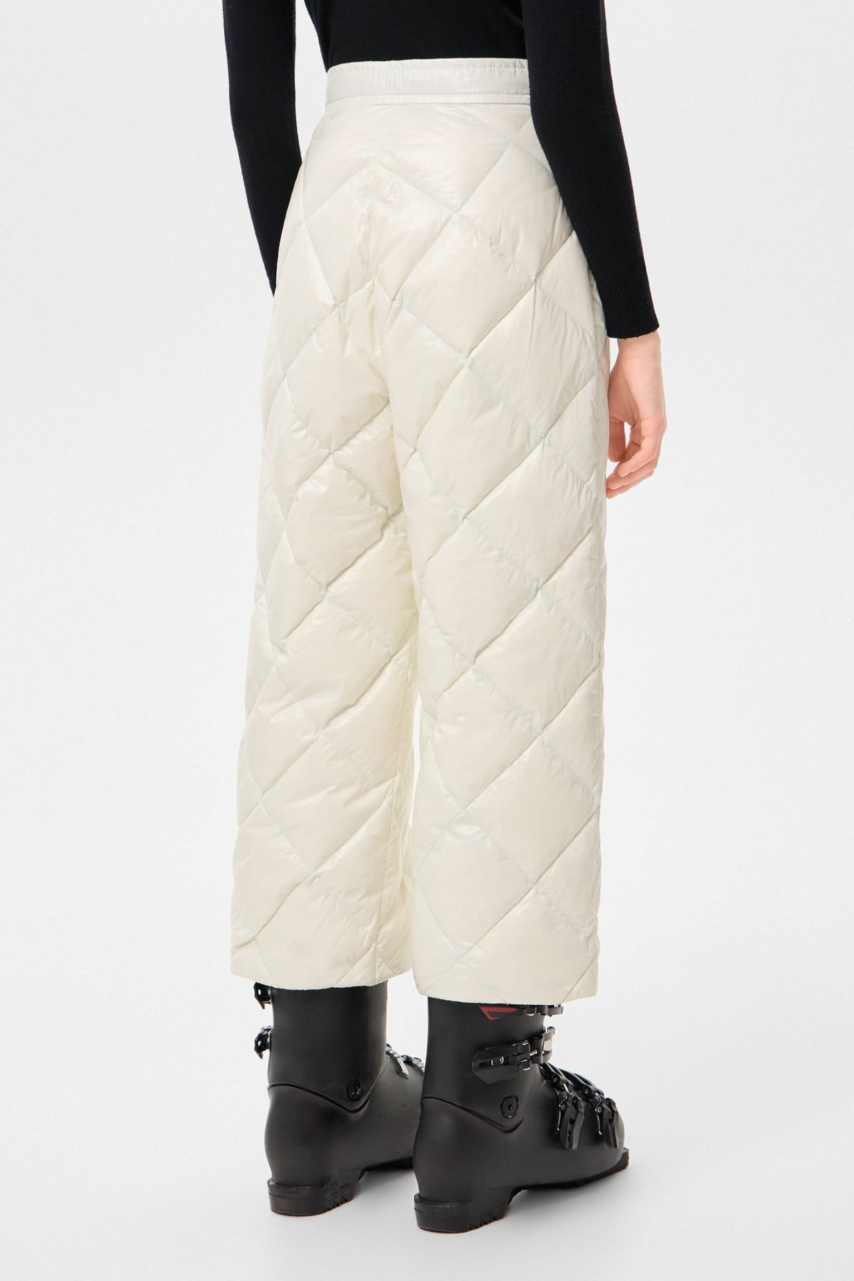 APRES SKI DUNNO PANTS GLITTER WHITE - IENKI IENKI