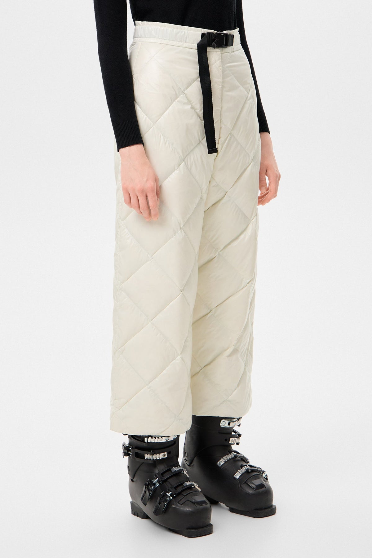 APRES SKI DUNNO PANTS GLITTER WHITE - IENKI IENKI