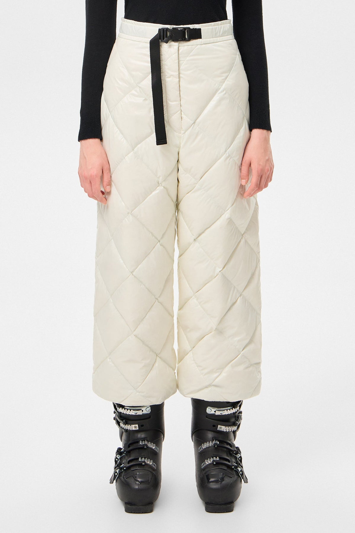 APRES SKI DUNNO PANTS GLITTER WHITE - IENKI IENKI
