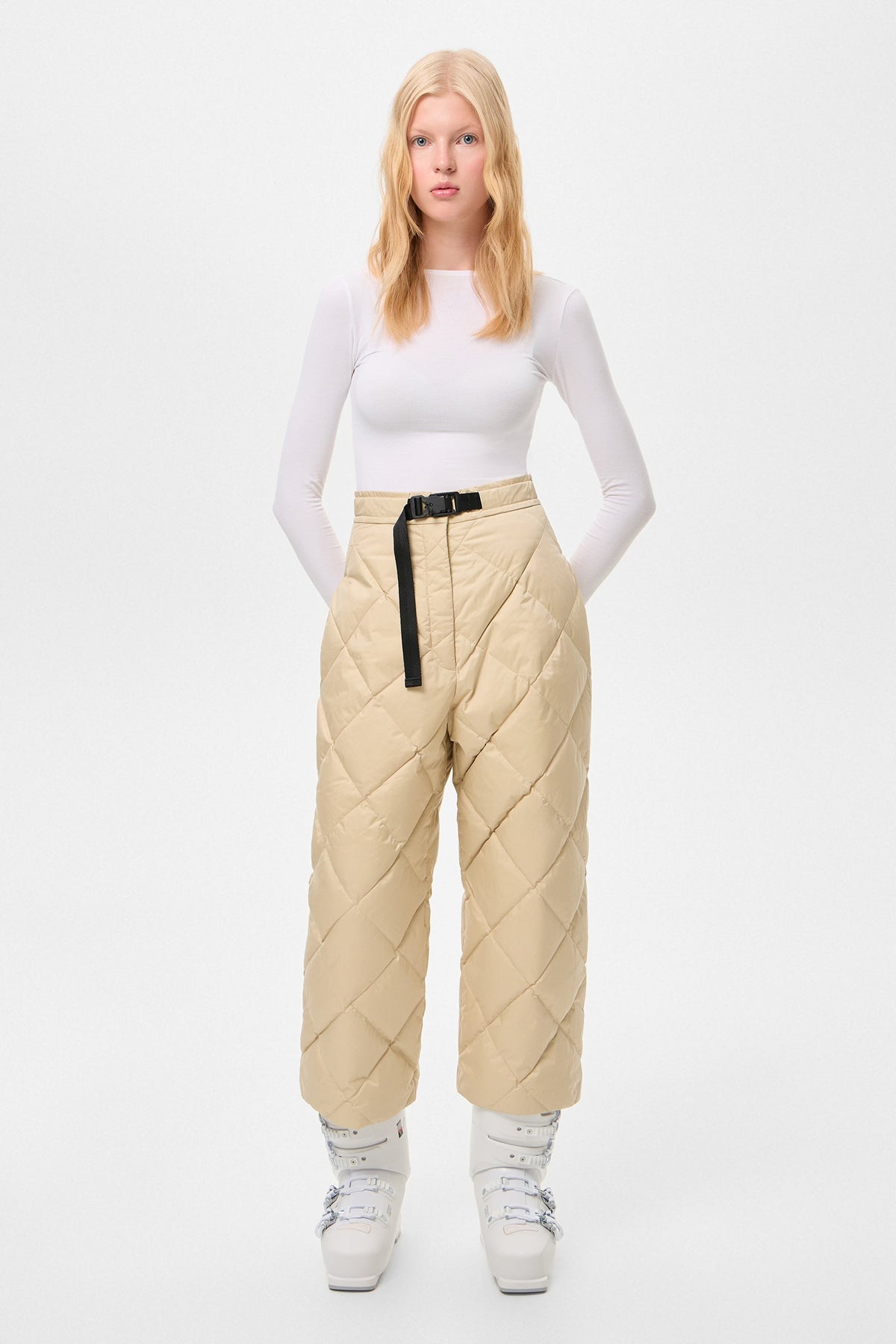 APRES SKI DUNNO PANTS TEC BEIGE - IENKI IENKI