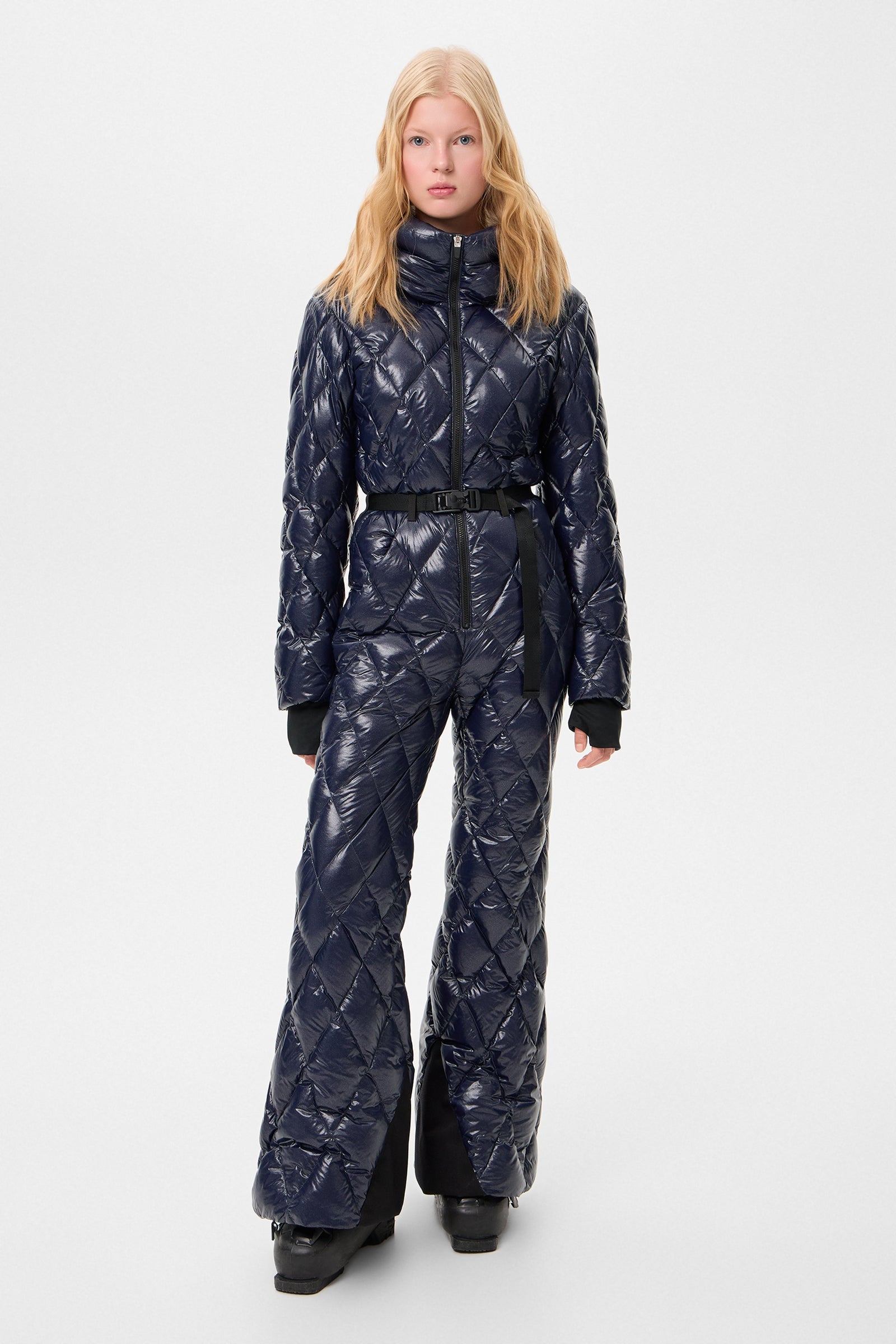 APRES SKI OVERALL GLITTER NAVY - IENKI IENKI