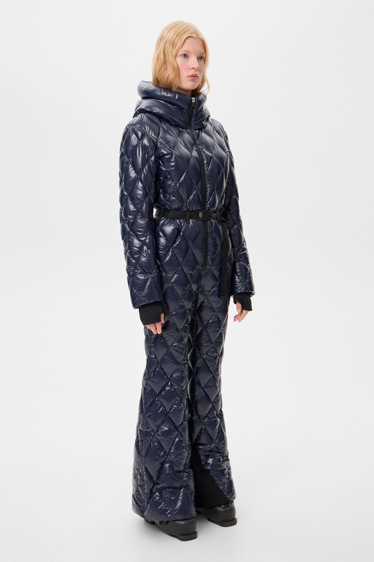 APRES SKI OVERALL GLITTER NAVY - IENKI IENKI