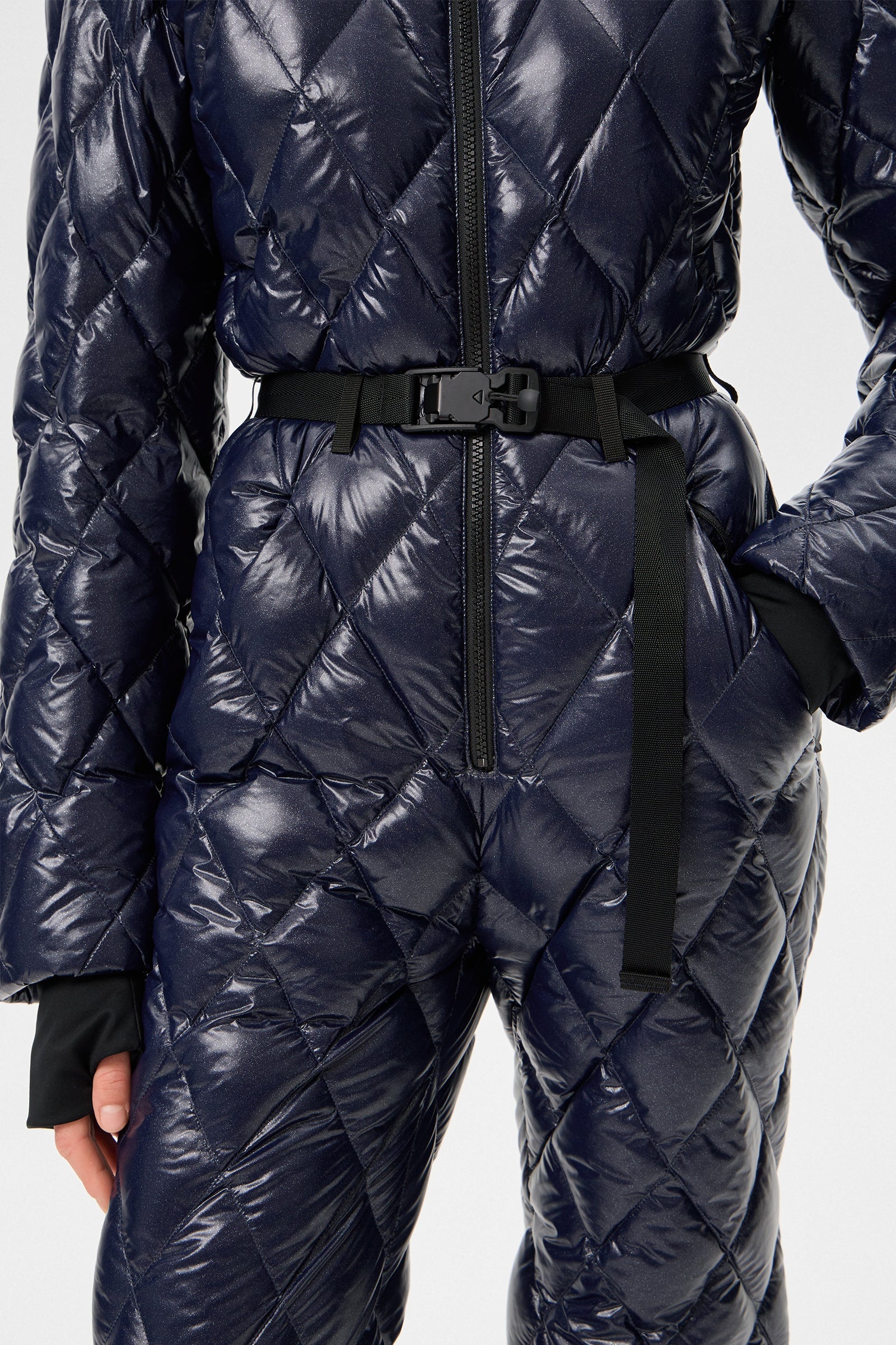 APRES SKI OVERALL GLITTER NAVY - IENKI IENKI