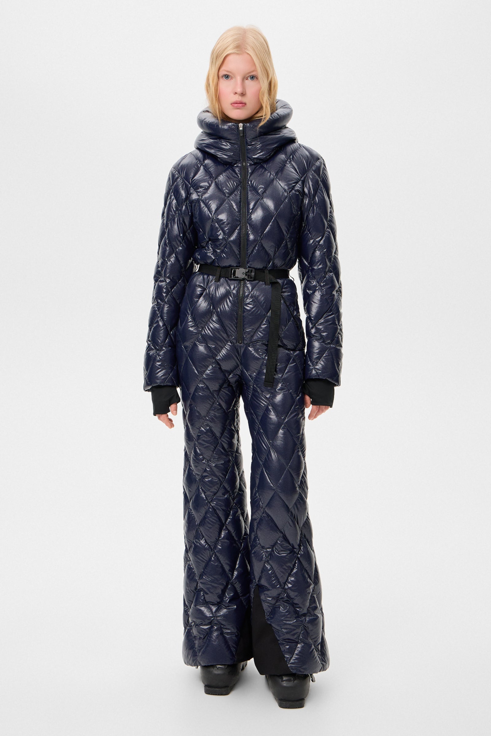 APRES SKI OVERALL GLITTER NAVY - IENKI IENKI