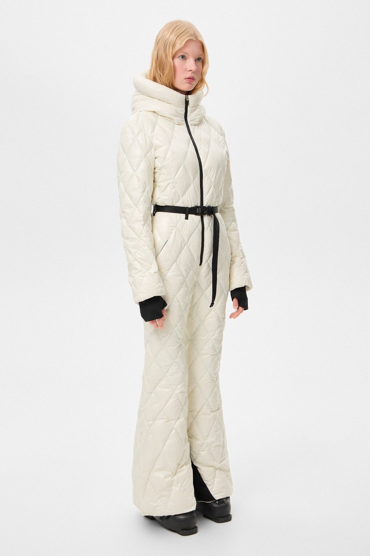 APRES SKI OVERALL GLITTER WHITE - IENKI IENKI