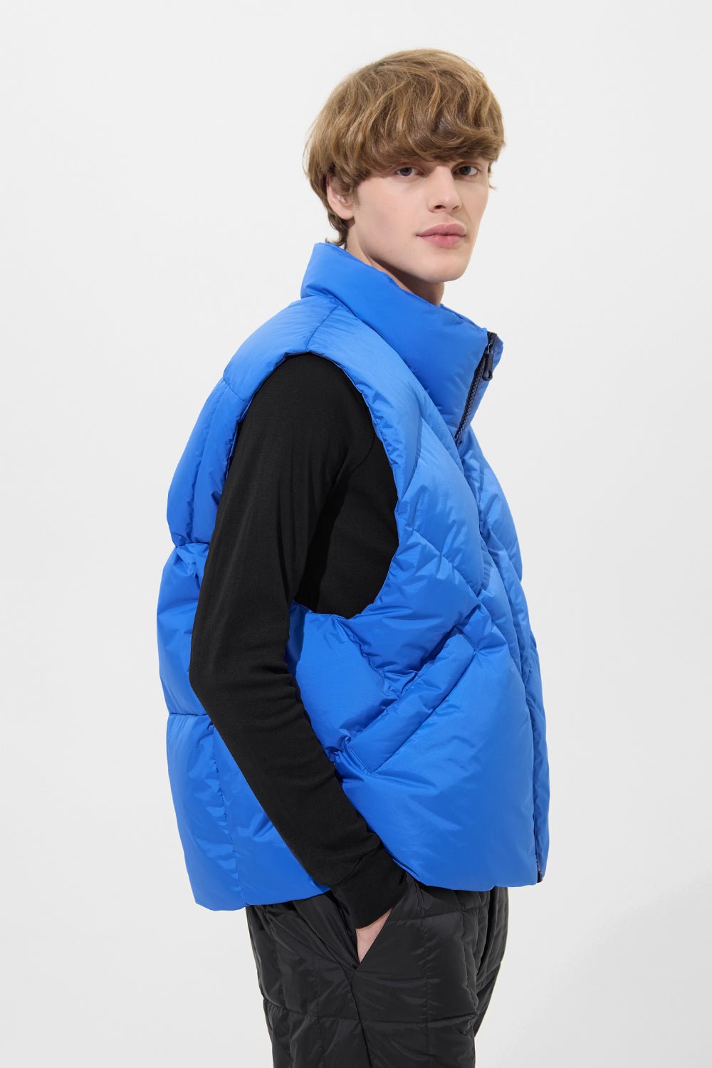 APRES SKI PEAK VEST MAN TEC BLUE - IENKI IENKI