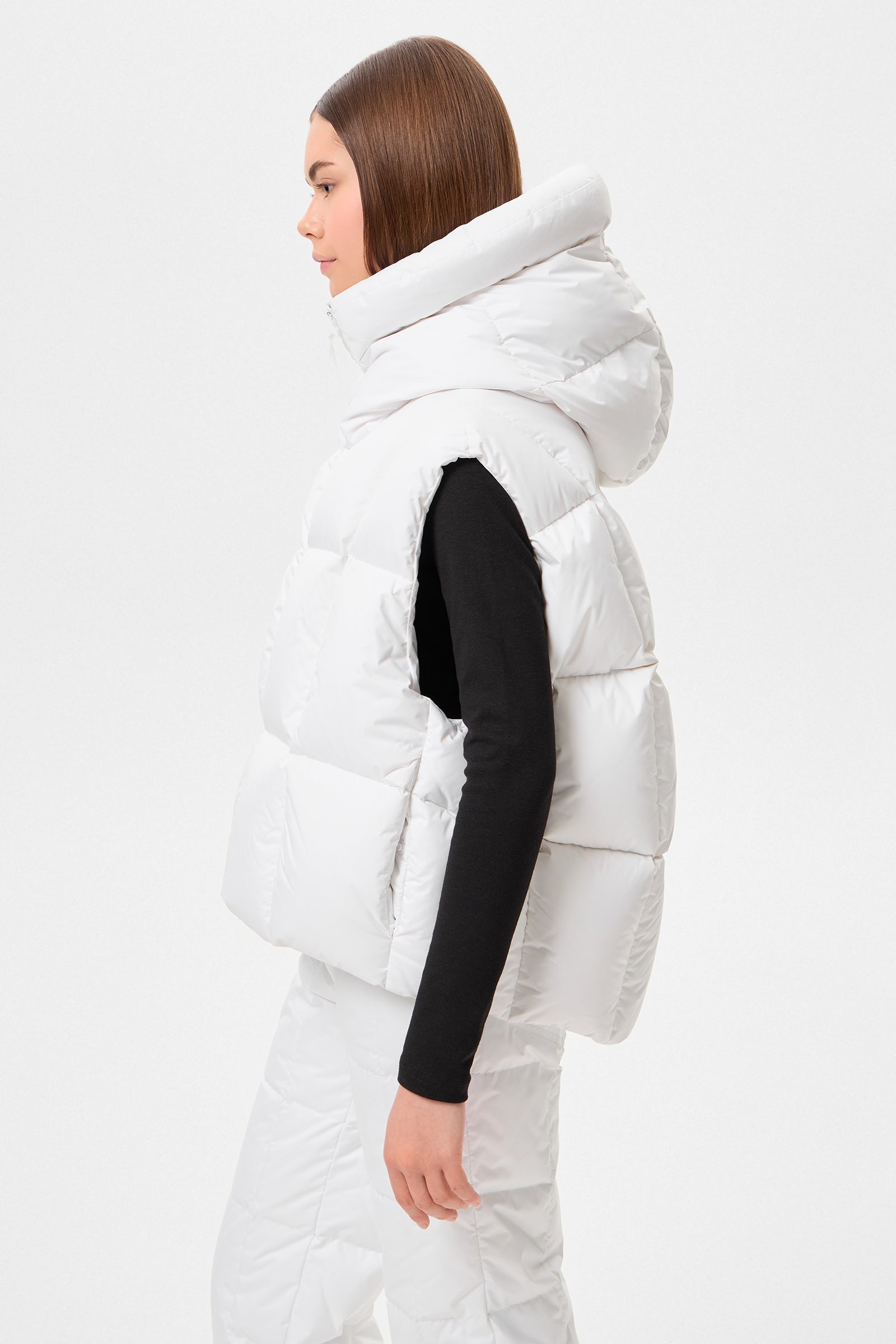 APRES SKI WENDY VEST TEC WHITE - IENKI IENKI