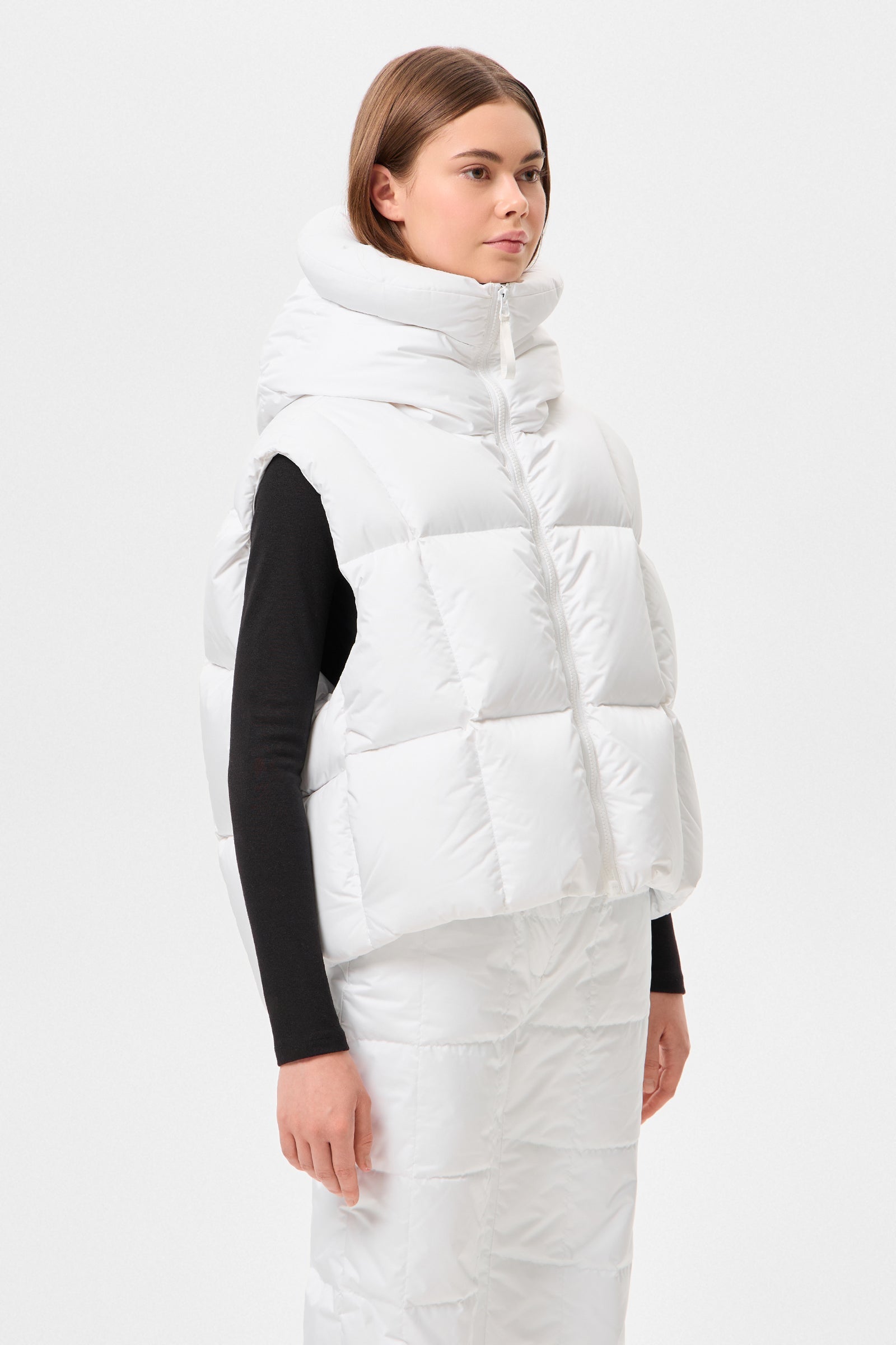 APRES SKI WENDY VEST TEC WHITE - IENKI IENKI