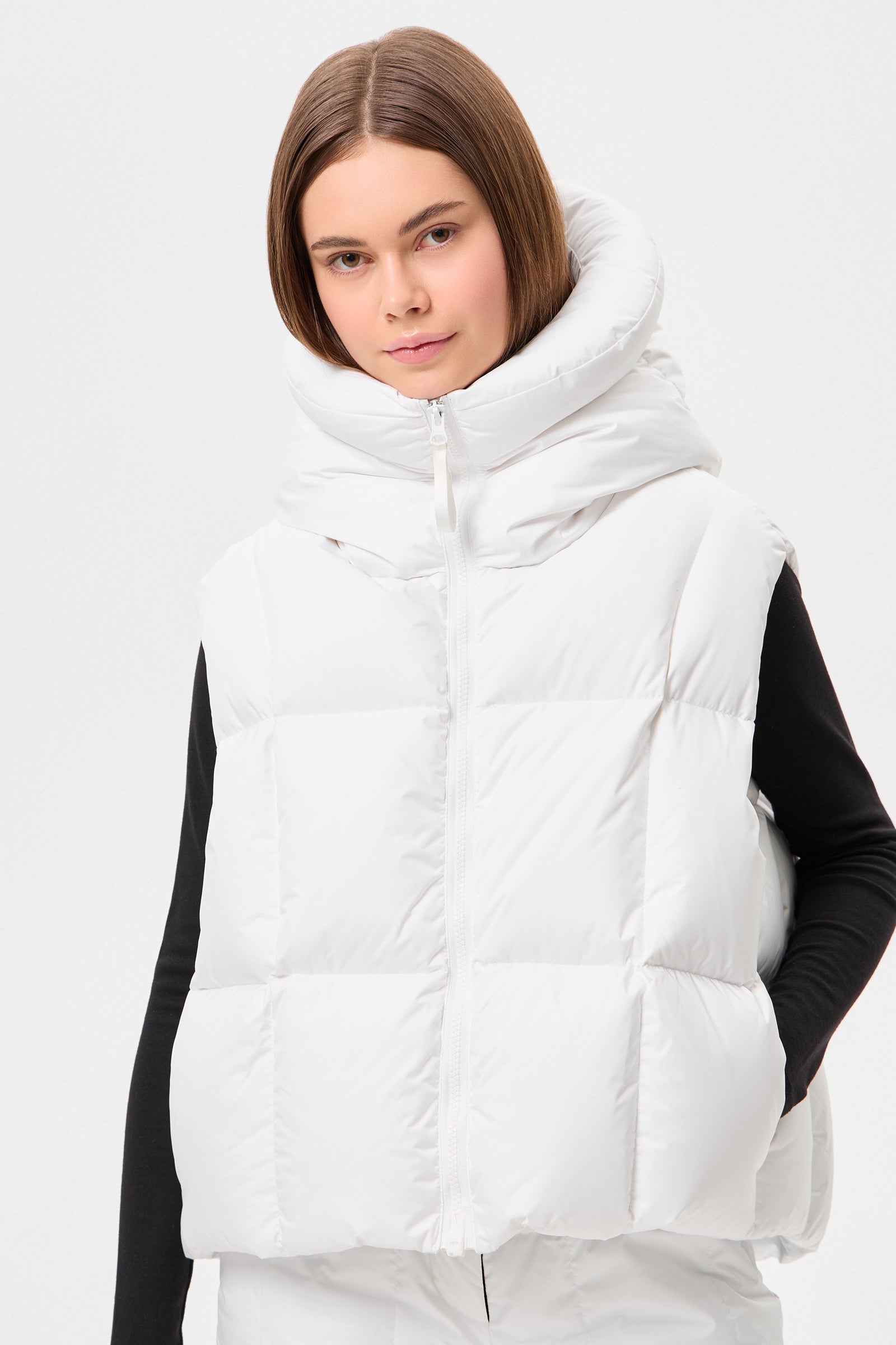 APRES SKI WENDY VEST TEC WHITE - IENKI IENKI