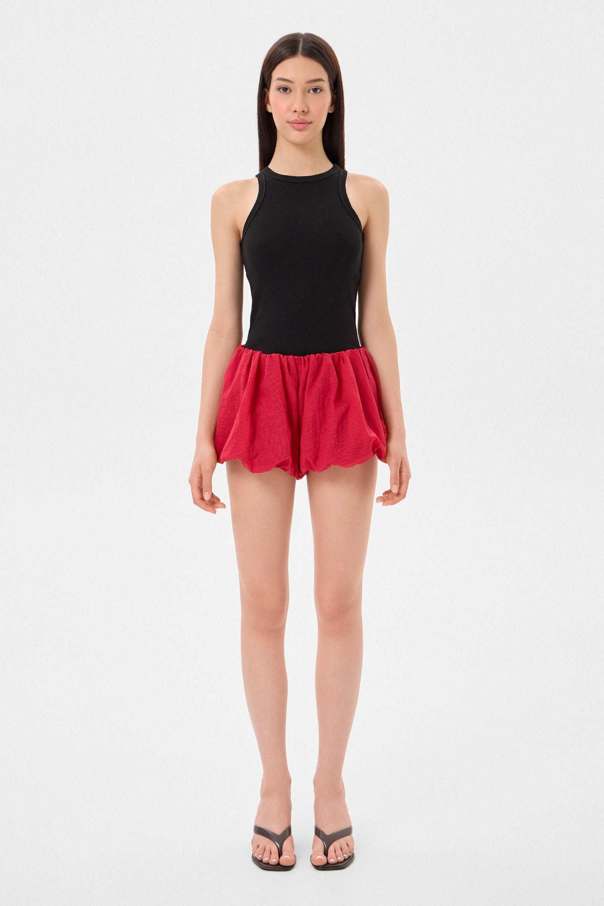 Balloon Shorts Gaby Red - IENKI IENKI