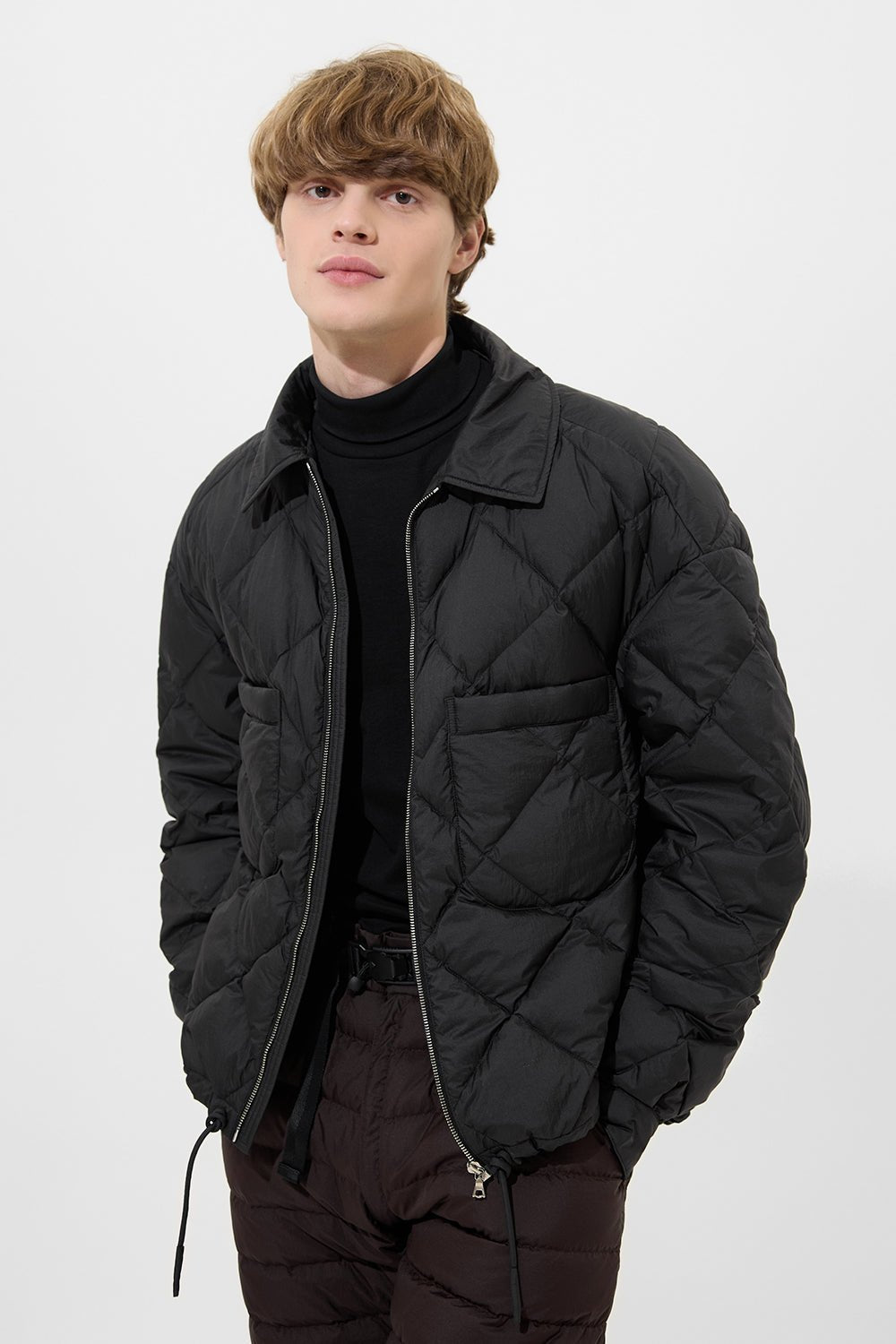 BLAZE JACKET MAN MICRO BLACK - IENKI IENKI