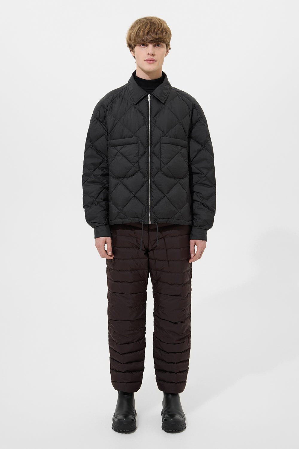 BLAZE JACKET MAN MICRO BLACK - IENKI IENKI