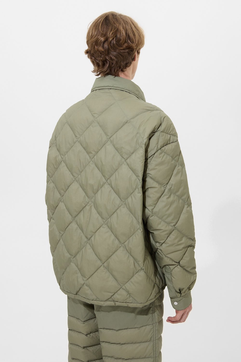 BLAZE JACKET MAN MICRO OLIVE GREEN - IENKI IENKI