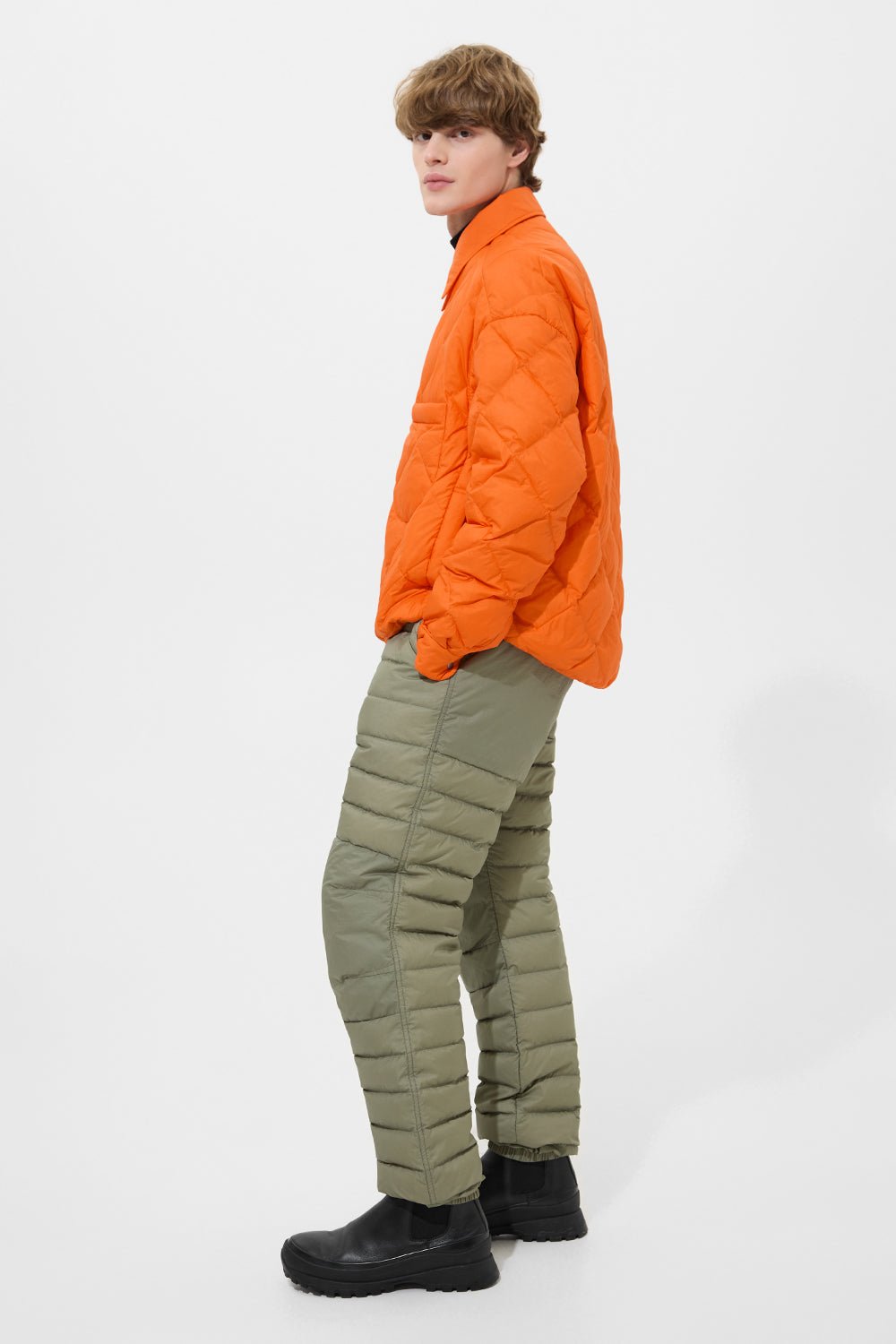 BLAZE JACKET MAN MICRO ORANGE - IENKI IENKI