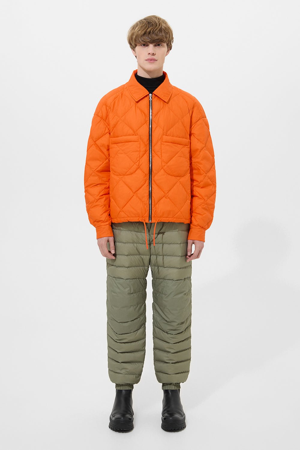 BLAZE JACKET MAN MICRO ORANGE - IENKI IENKI