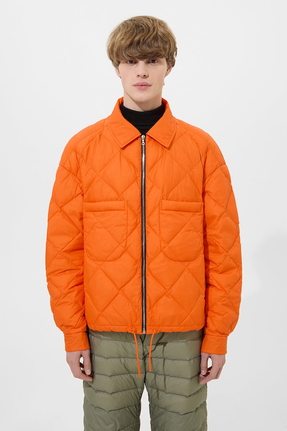 BLAZE JACKET MAN MICRO ORANGE - IENKI IENKI