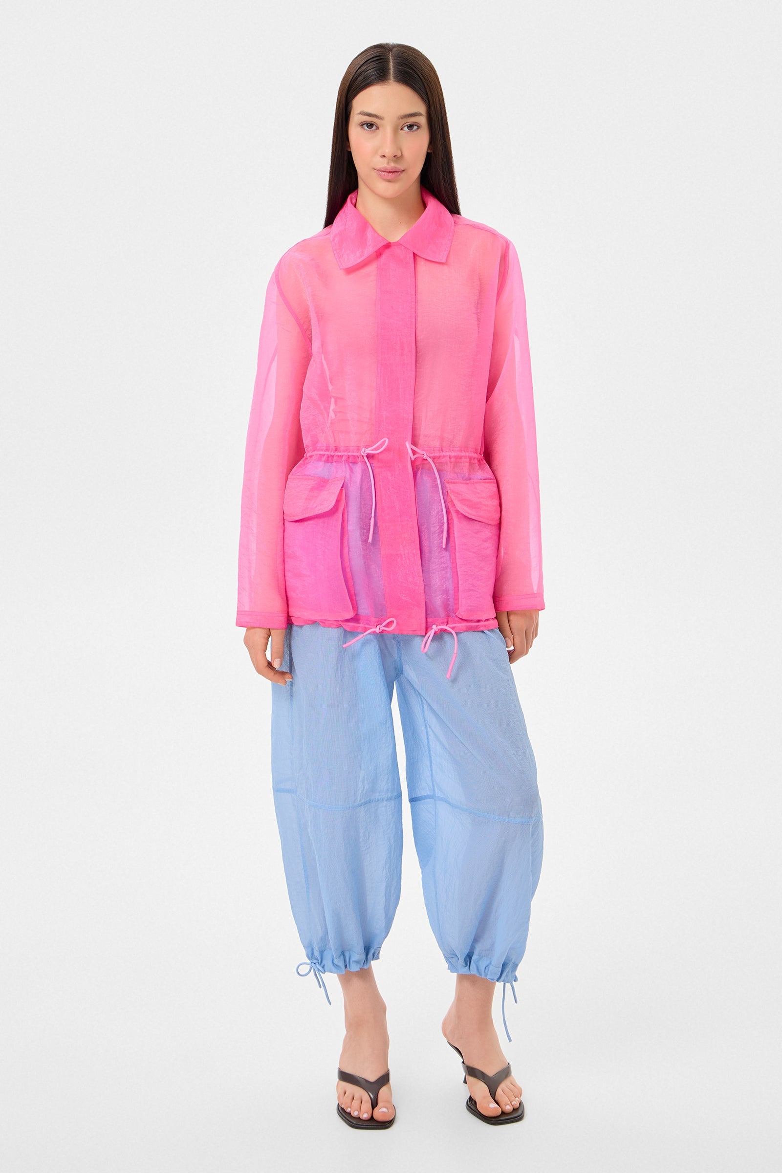 Cap Jacket Neon Pink - IENKI IENKI