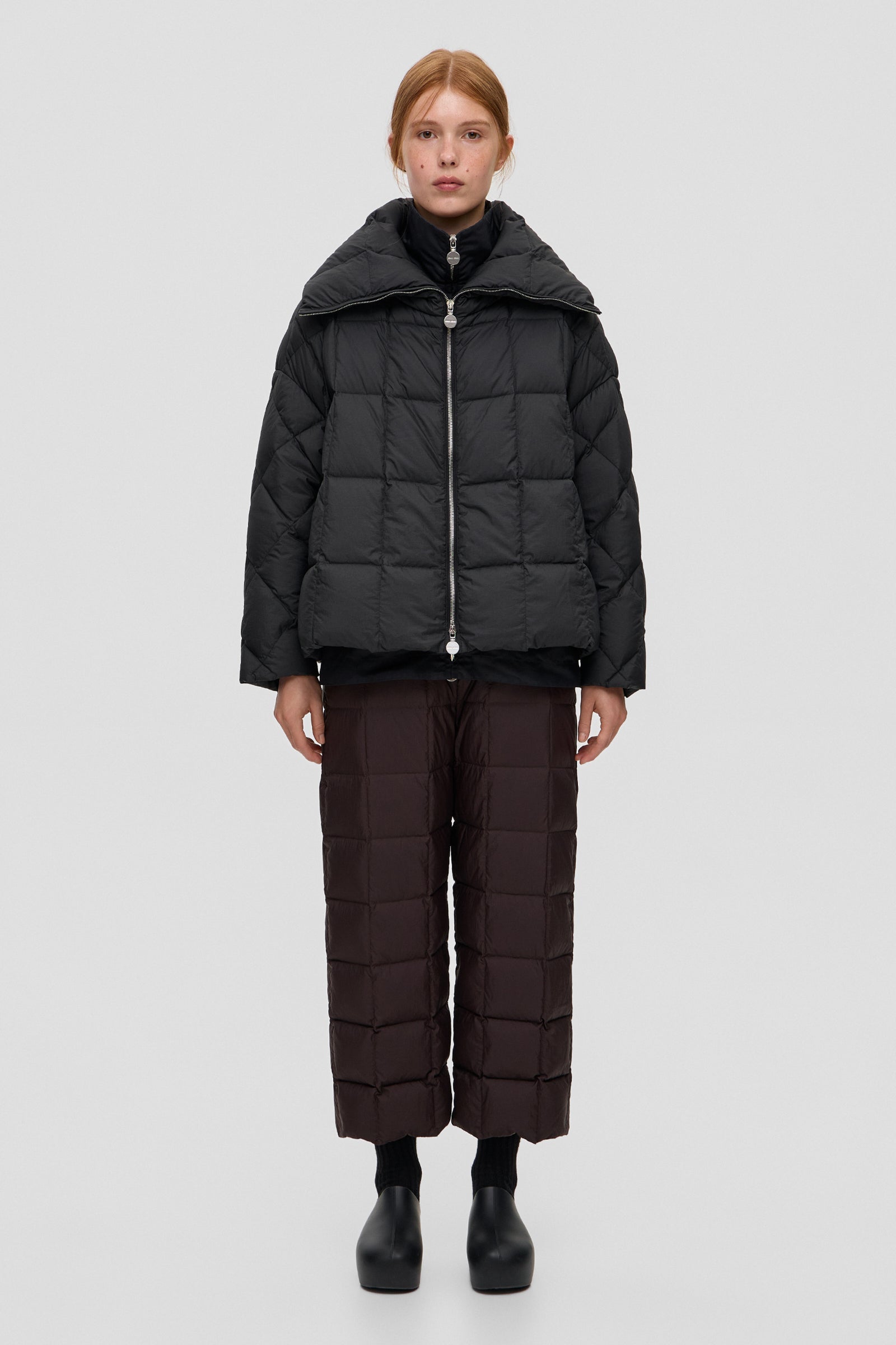 COZY ARCO JACKET MICRO BLACK - IENKI IENKI