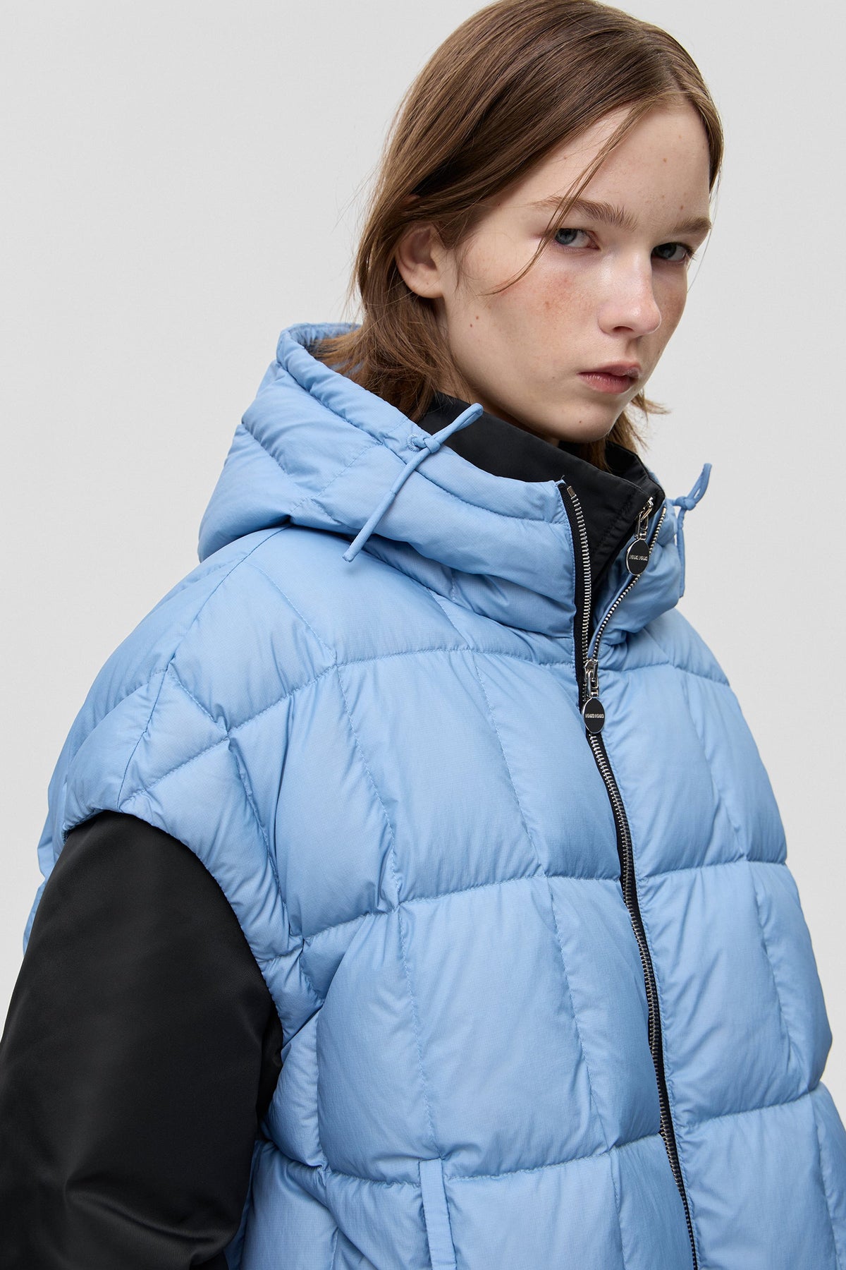 COZY ARCO VEST MICRO BLUE - IENKI IENKI