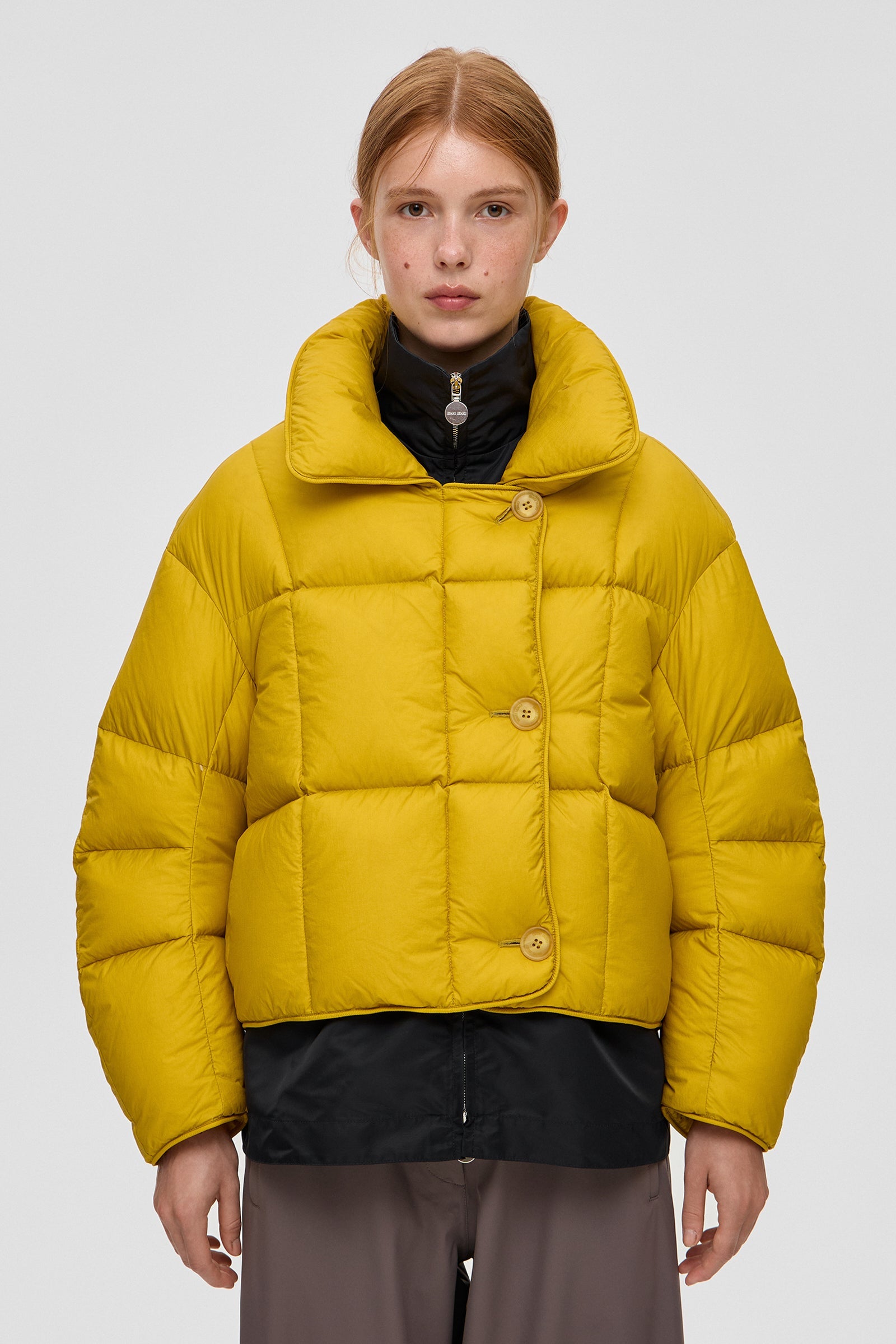 COZY CLOUD JACKET MICRO MUSTARD - IENKI IENKI