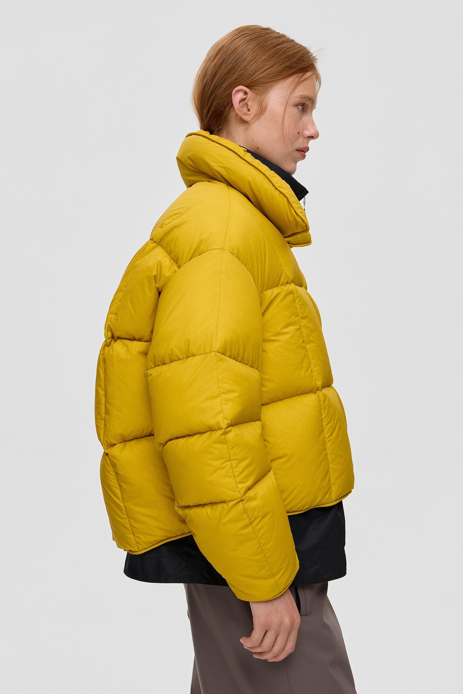 COZY CLOUD JACKET MICRO MUSTARD - IENKI IENKI