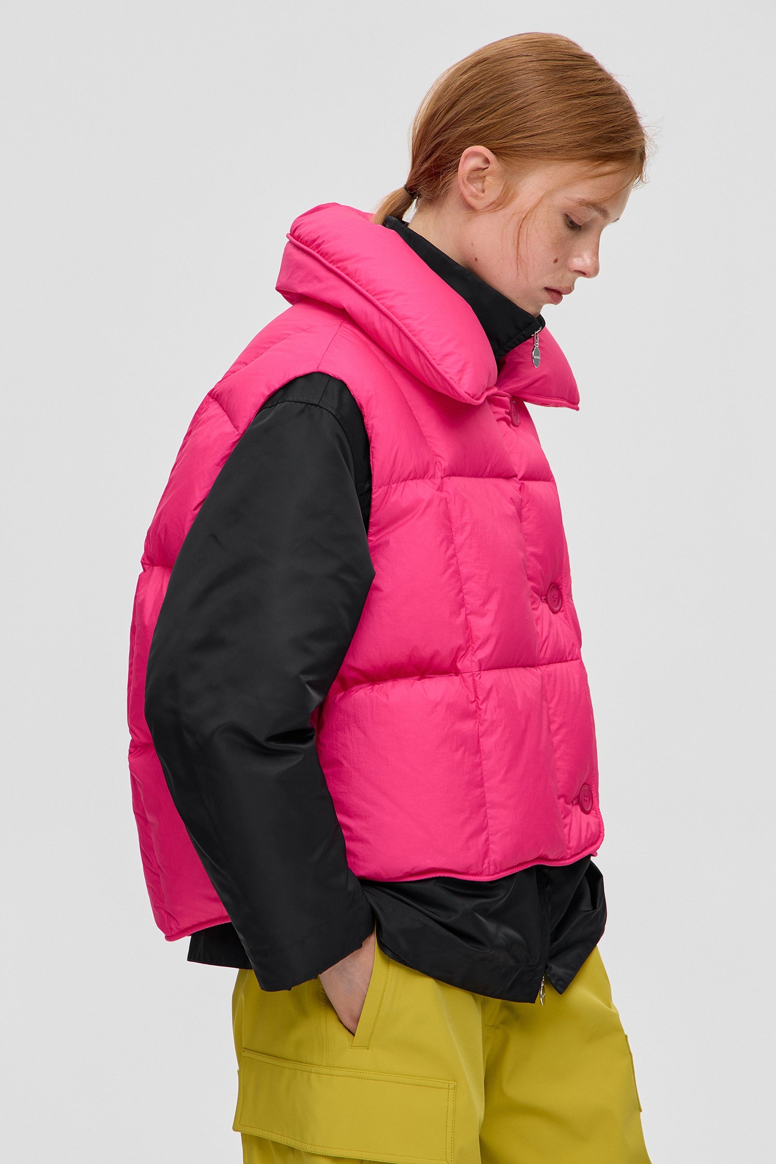 COZY CLOUD VEST MICRO PINK - IENKI IENKI