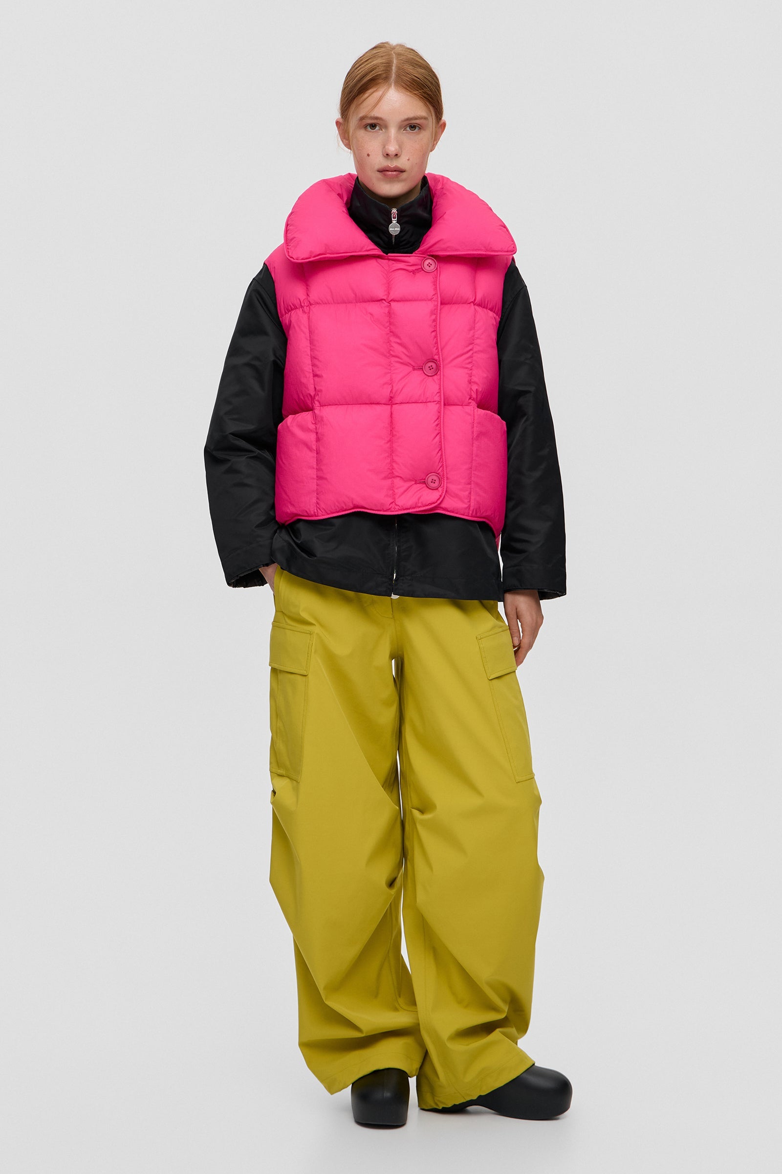 COZY CLOUD VEST MICRO PINK - IENKI IENKI