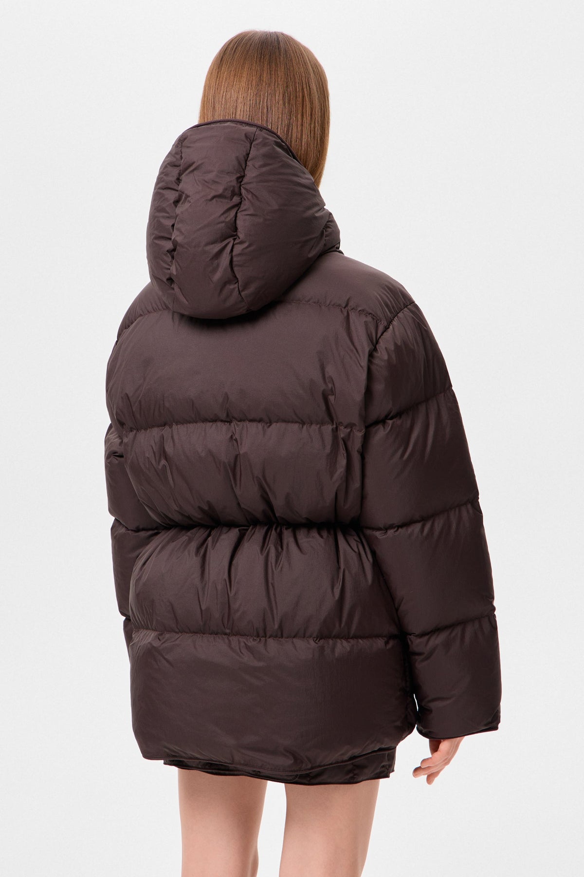 COZY MICHLIN JACKET MICRO BROWN - IENKI IENKI
