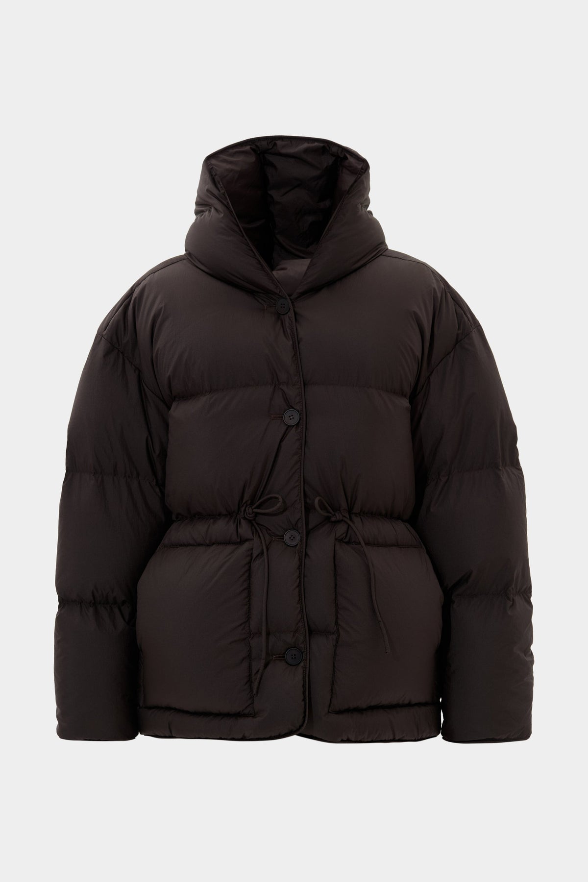 COZY MICHLIN JACKET MICRO BROWN - IENKI IENKI