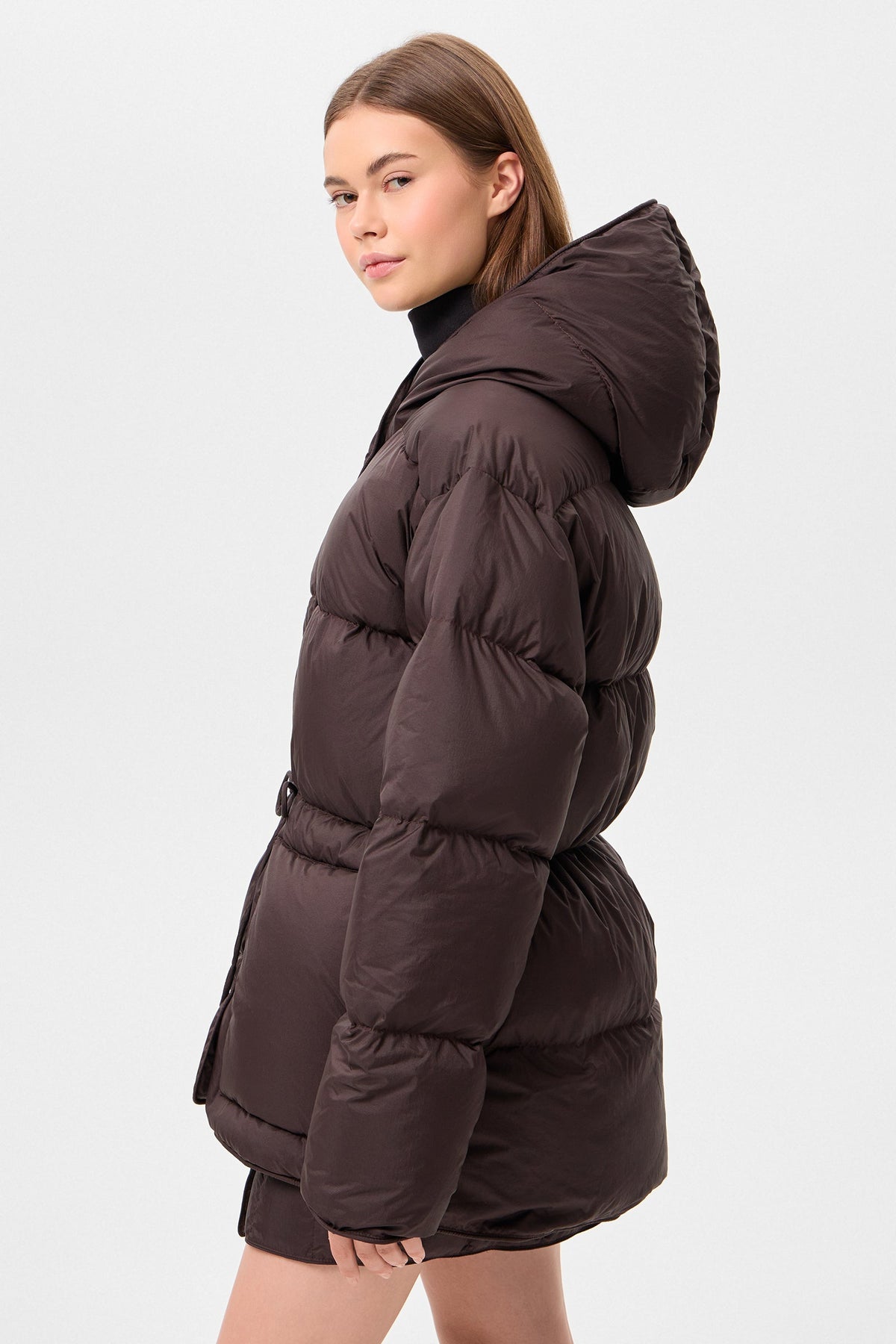 COZY MICHLIN JACKET MICRO BROWN - IENKI IENKI