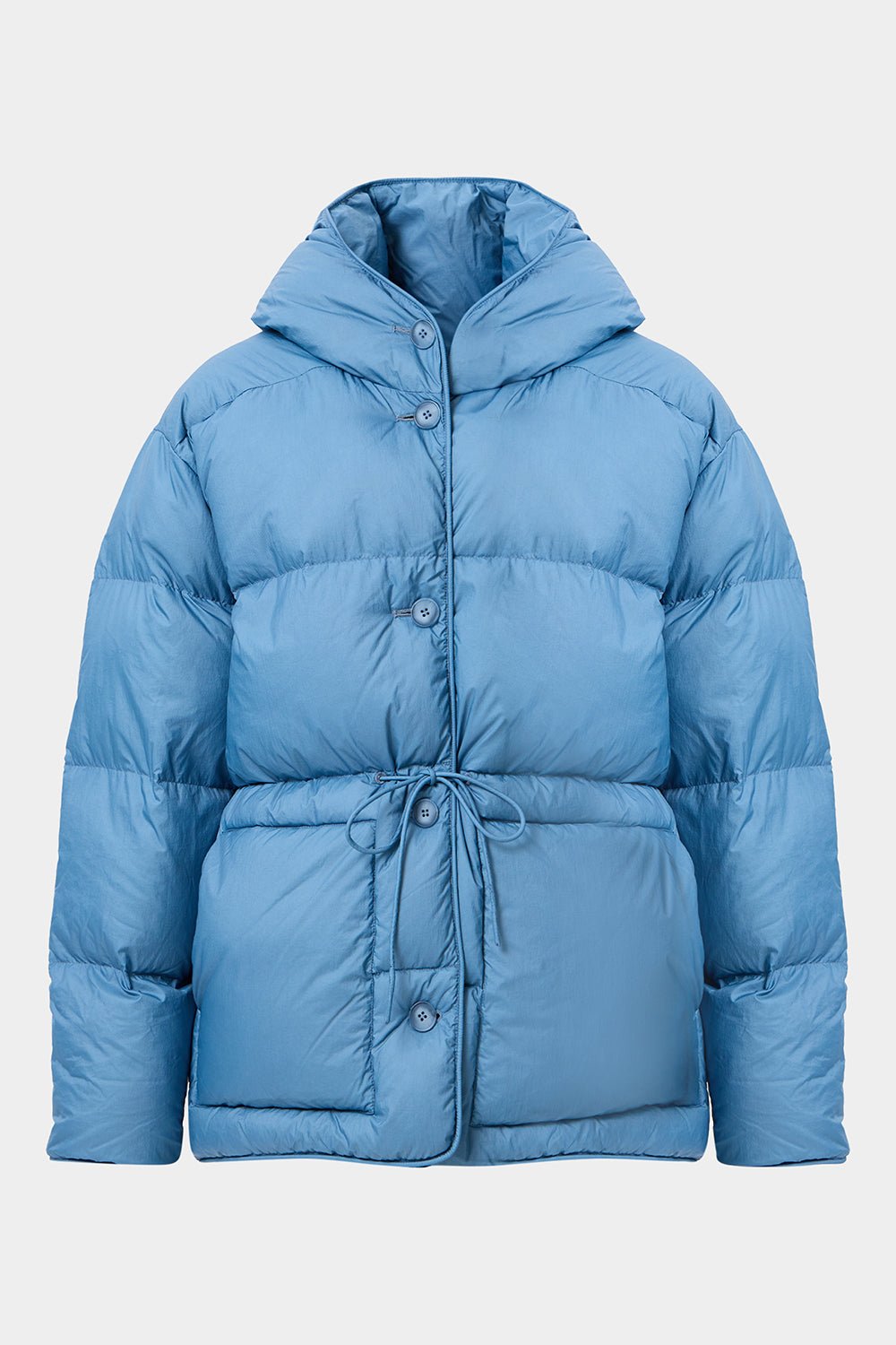 COZY MICHLIN JACKET MICRO STONE BLUE - IENKI IENKI