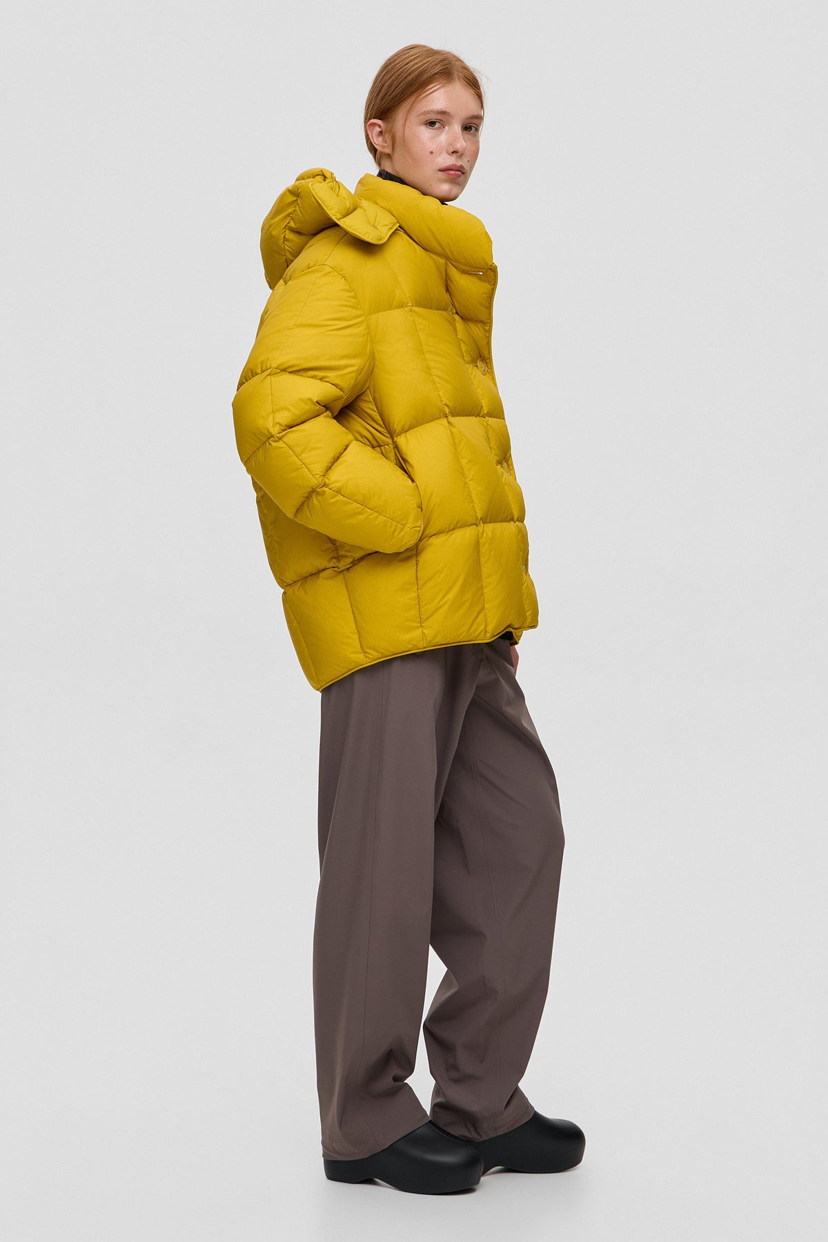 COZY NIMBO JACKET MICRO MUSTARD - IENKI IENKI
