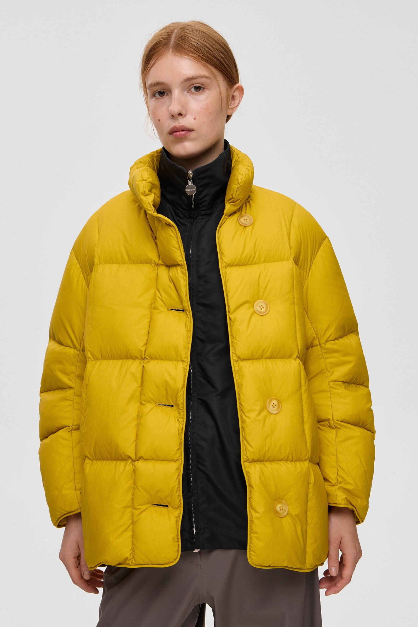 COZY NIMBO JACKET MICRO MUSTARD - IENKI IENKI