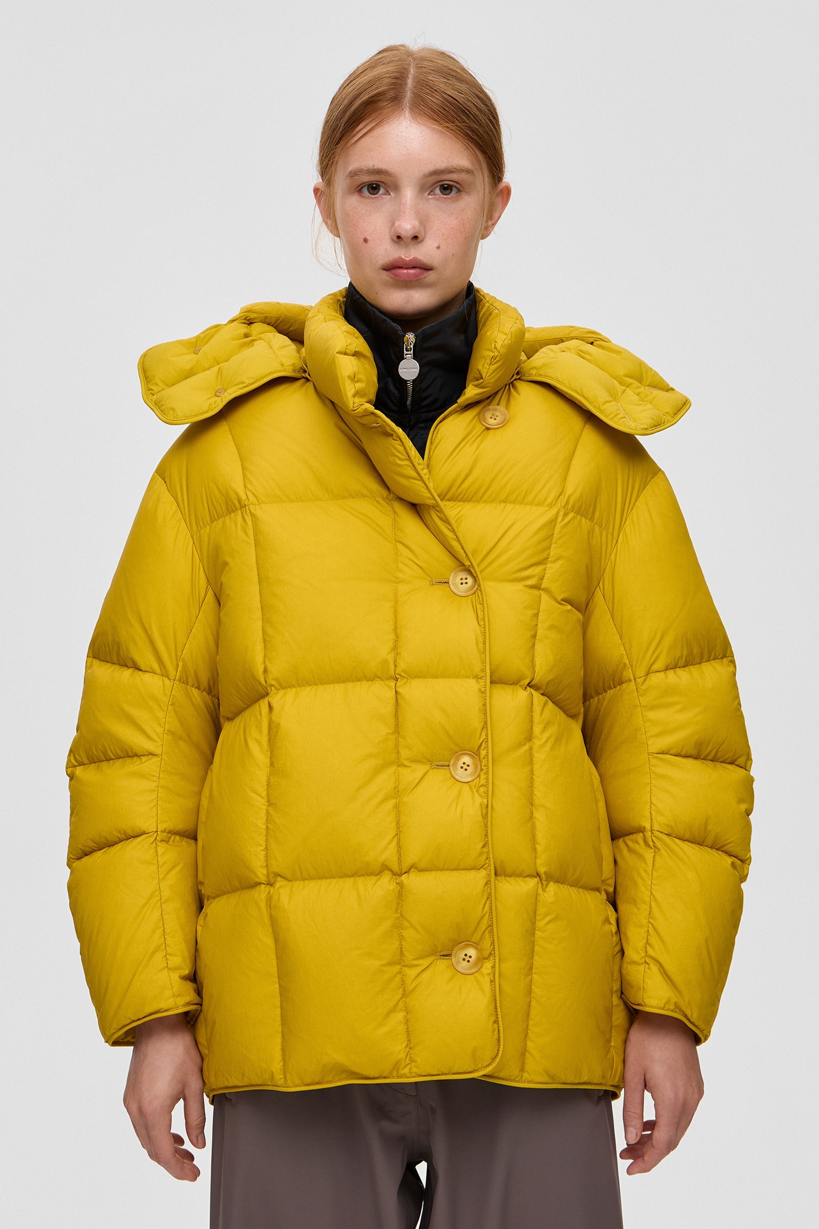 COZY NIMBO JACKET MICRO MUSTARD - IENKI IENKI