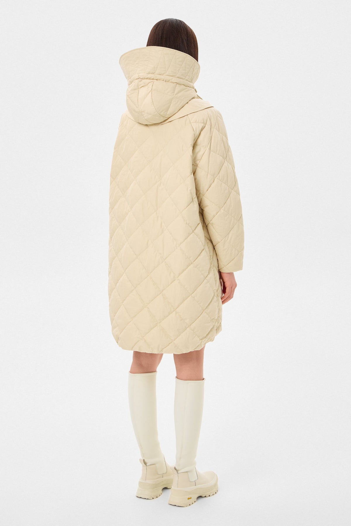 CYCLONE COAT ENNIO BEIGE - IENKI IENKI