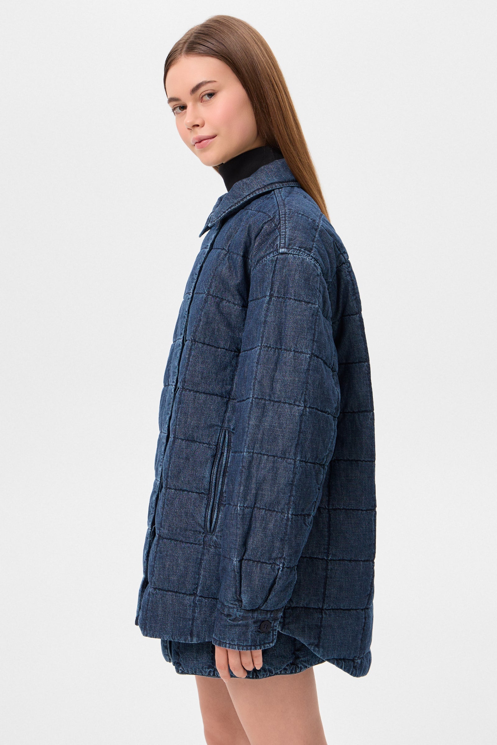 DENIM KALIK SHIRT BLUE - IENKI IENKI