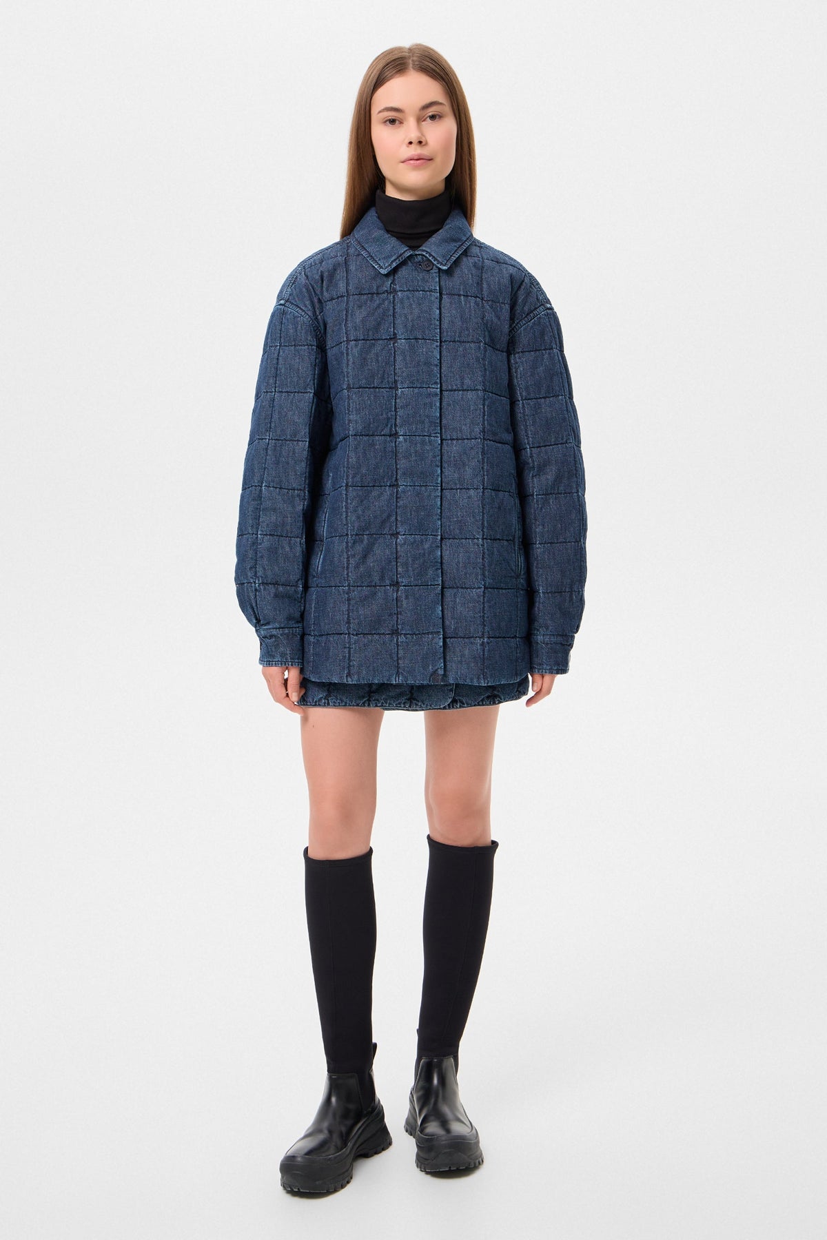 DENIM KALIK SHIRT BLUE - IENKI IENKI