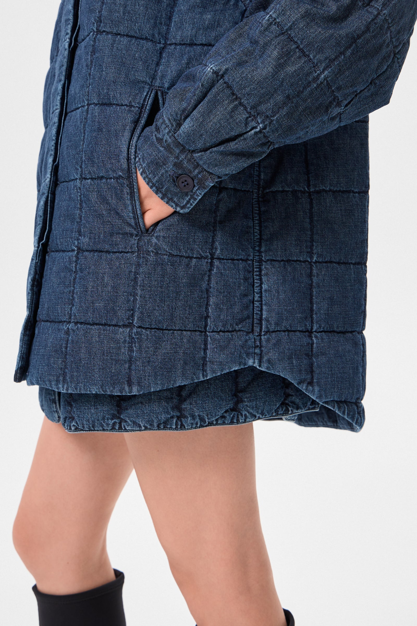 DENIM KALIK SHIRT BLUE - IENKI IENKI