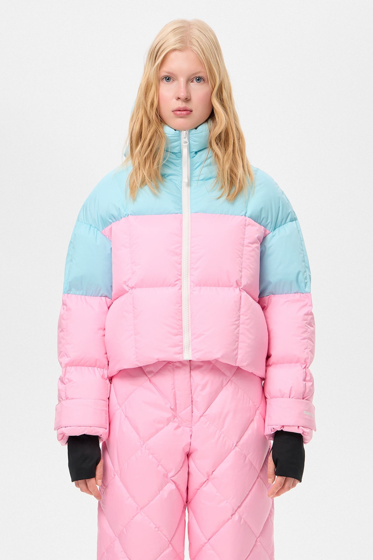 DOUBLE APRES SKI WENDY JACKET TEC AQUA+ PINK - IENKI IENKI