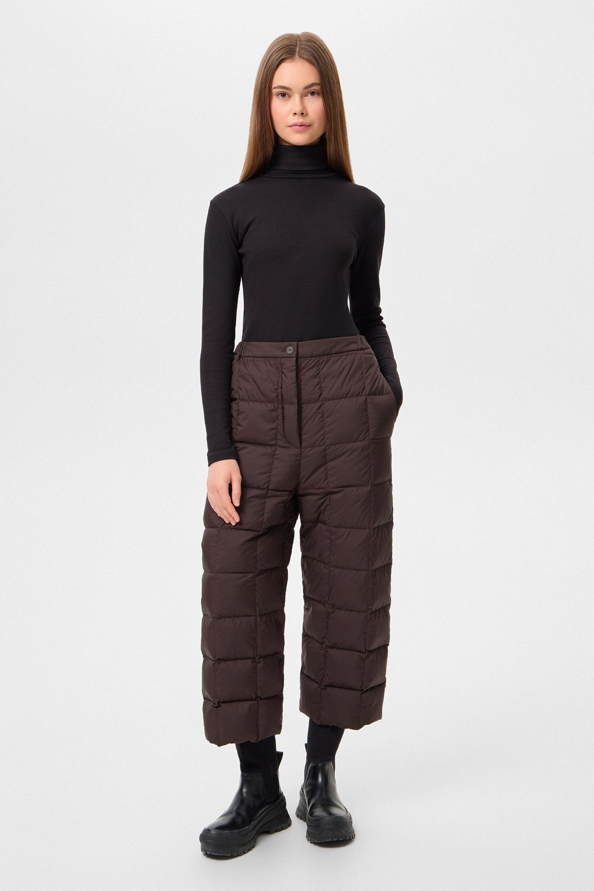 DUNNO PANTS MICRO BROWN - IENKI IENKI