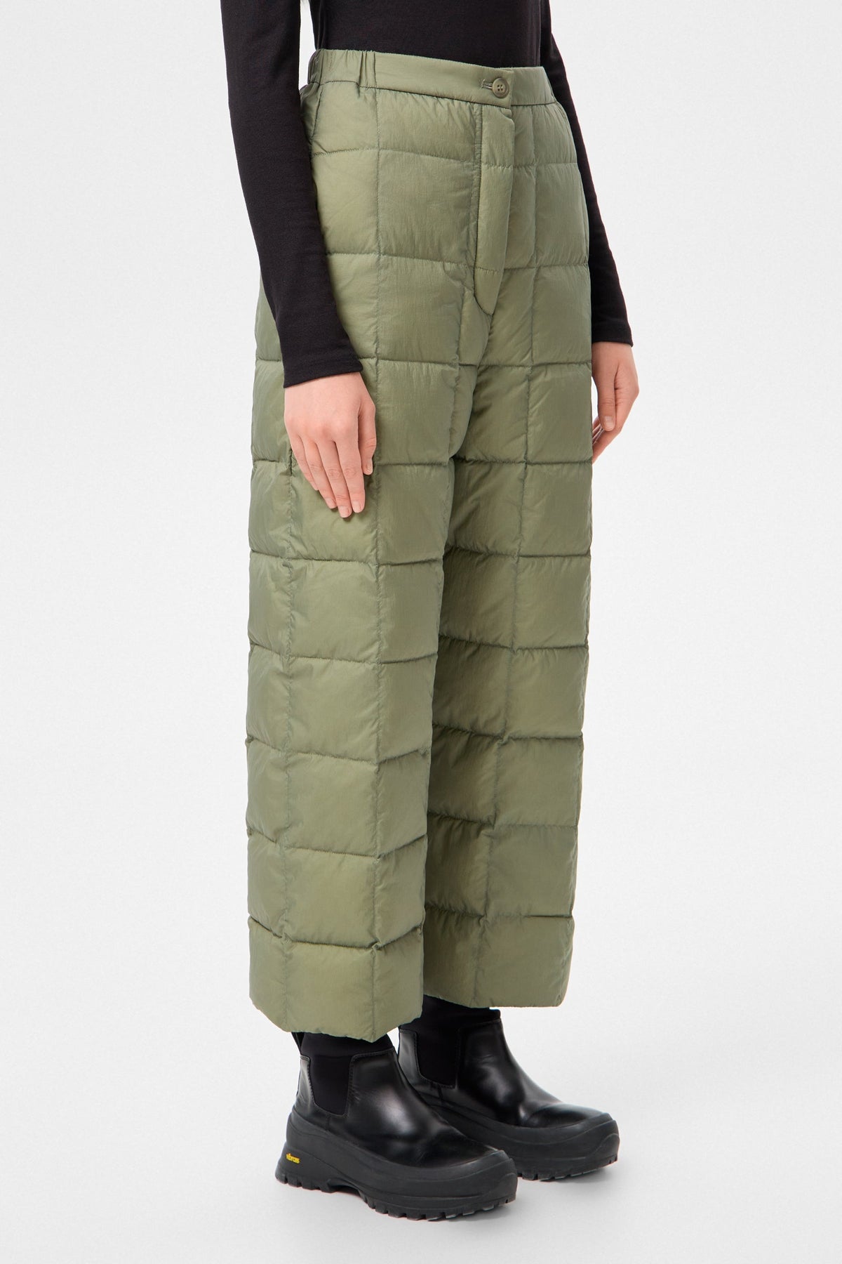 DUNNO PANTS MICRO OLIVE GREEN - IENKI IENKI