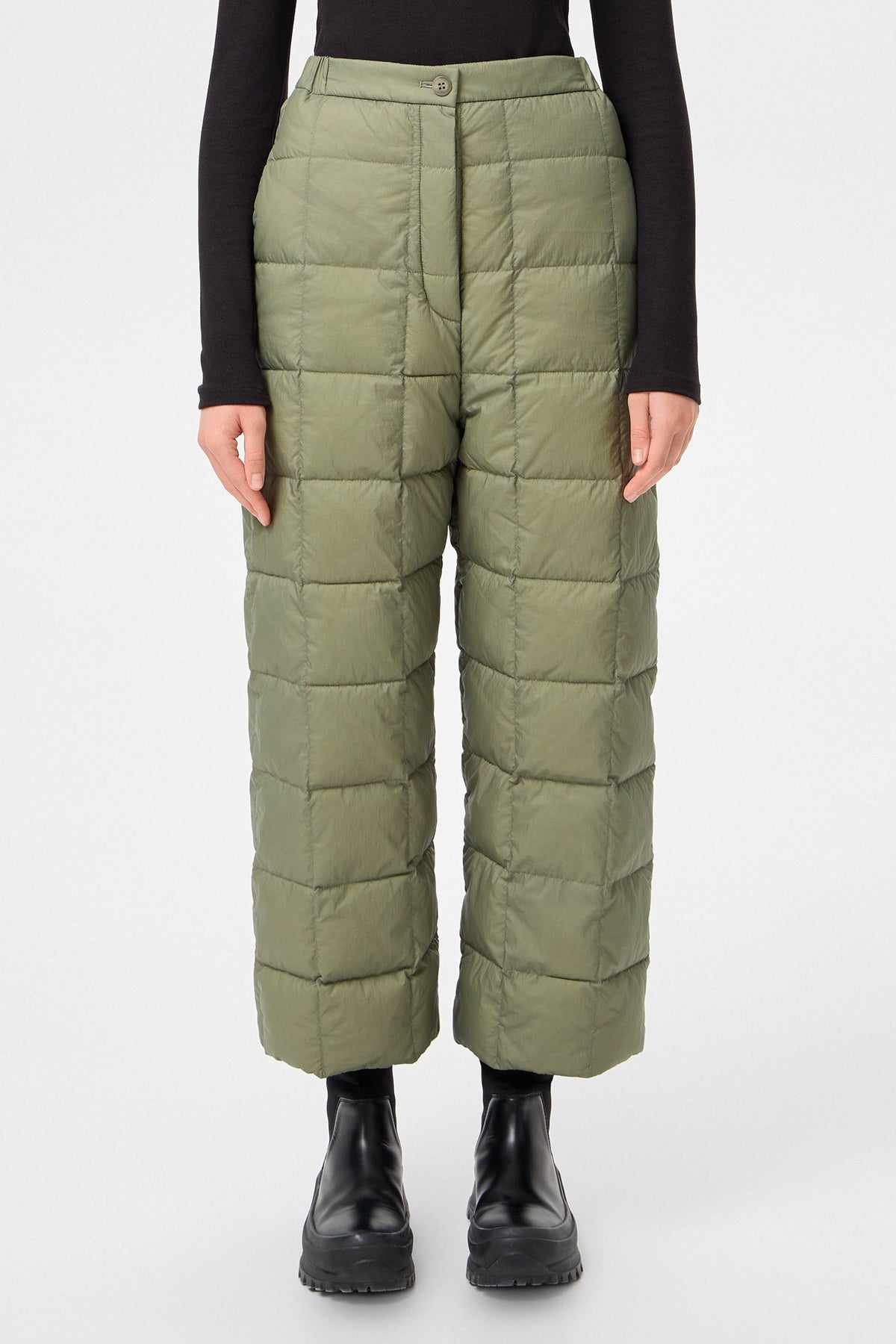 DUNNO PANTS MICRO OLIVE GREEN - IENKI IENKI