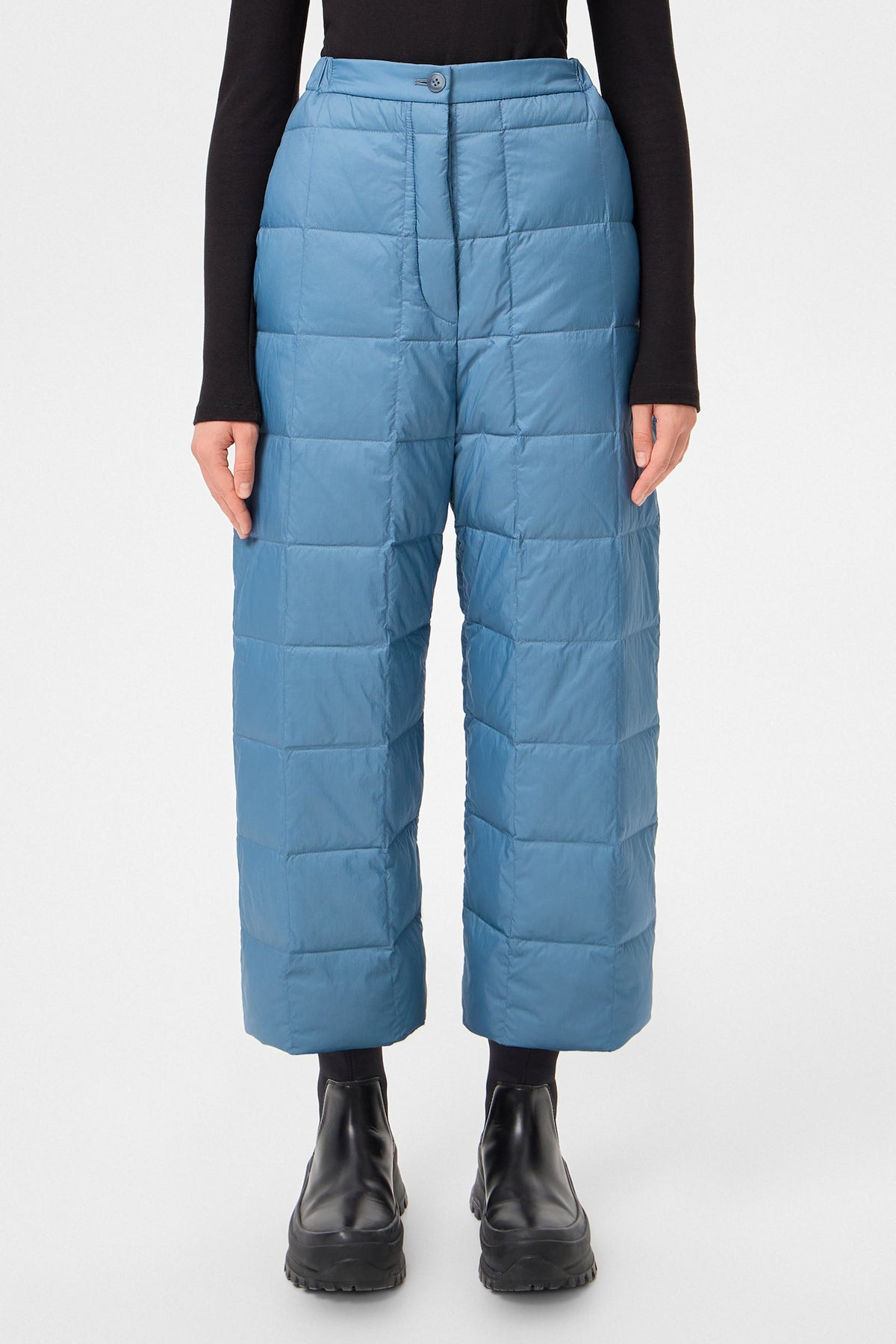DUNNO PANTS MICRO STONE BLUE - IENKI IENKI