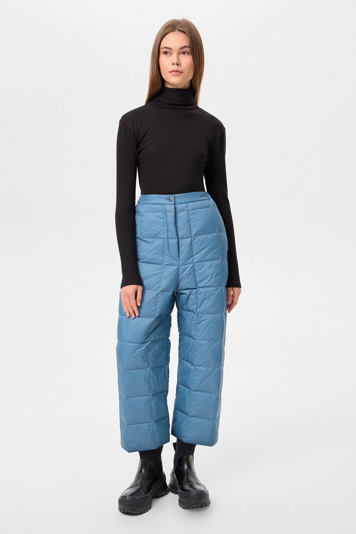 DUNNO PANTS MICRO STONE BLUE - IENKI IENKI