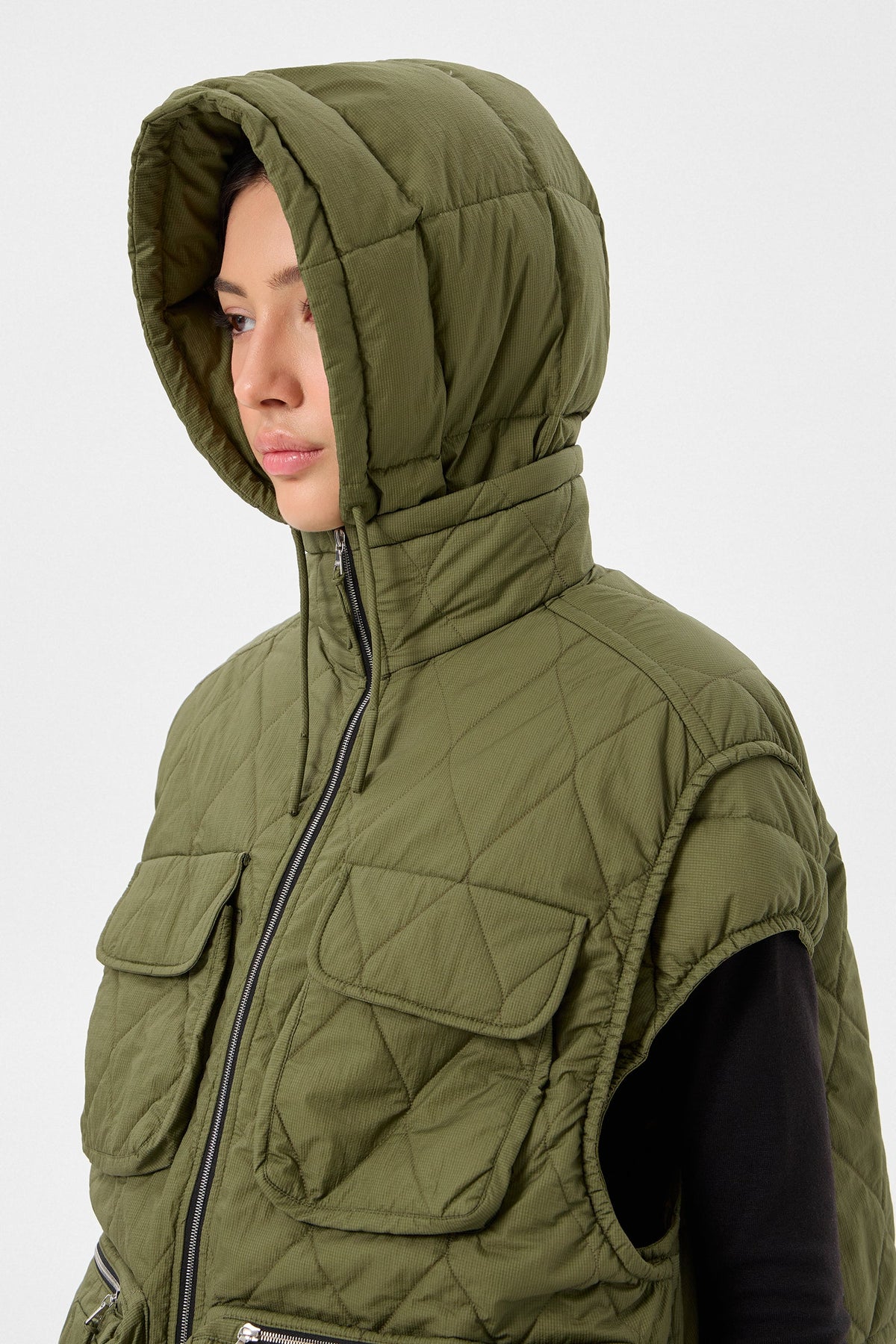 EMBER VEST KETCHUP KHAKI - IENKI IENKI