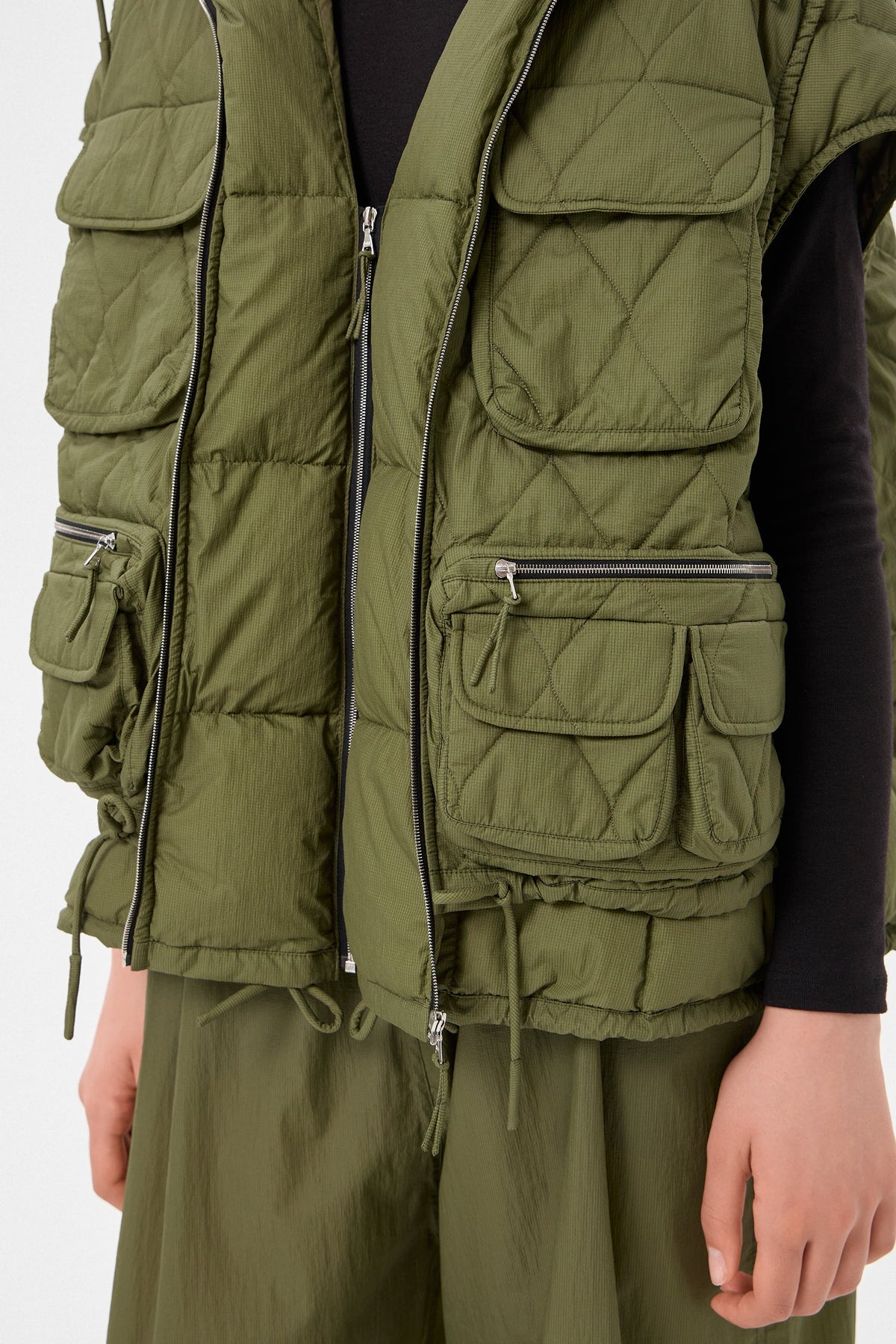 EMBER VEST KETCHUP KHAKI - IENKI IENKI